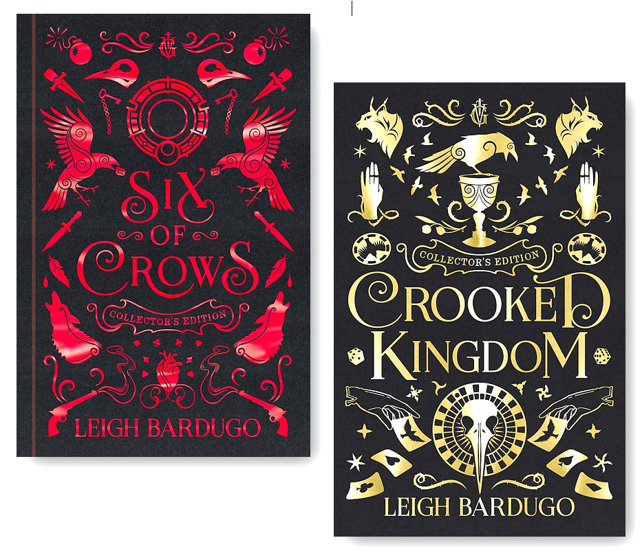 Six of Crows And Crooked Kingdom 2 Books Set NEW Hardcover Collector’s Edition