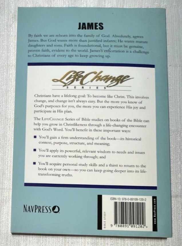 LifeChange Ser.: James by Navigators Staff (2009, Trade Paperback)