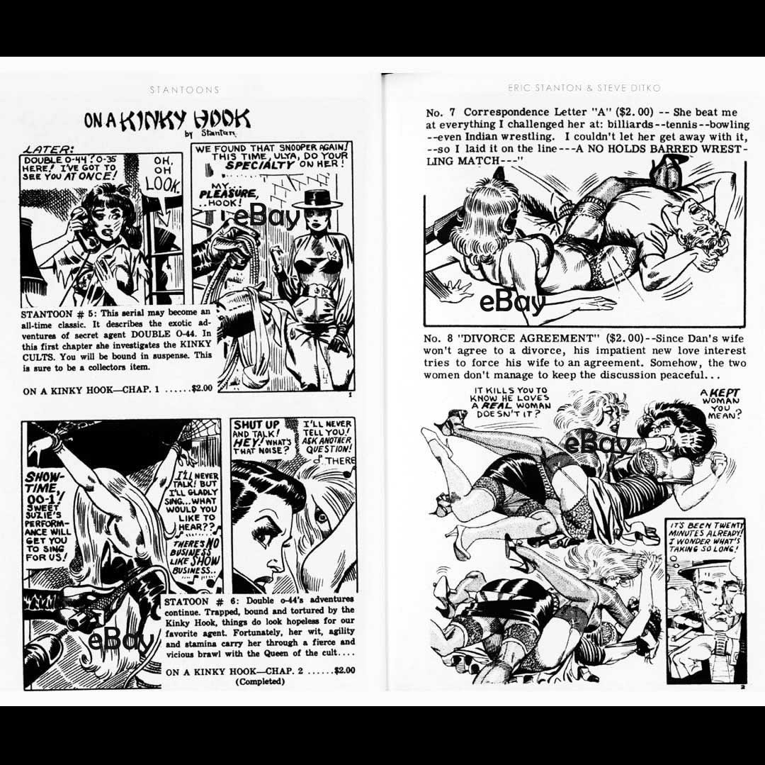 Eric Stanton, Steve Ditko: STANTOONS, (Steve Ditko: Spider-Man, Marvel Comics)