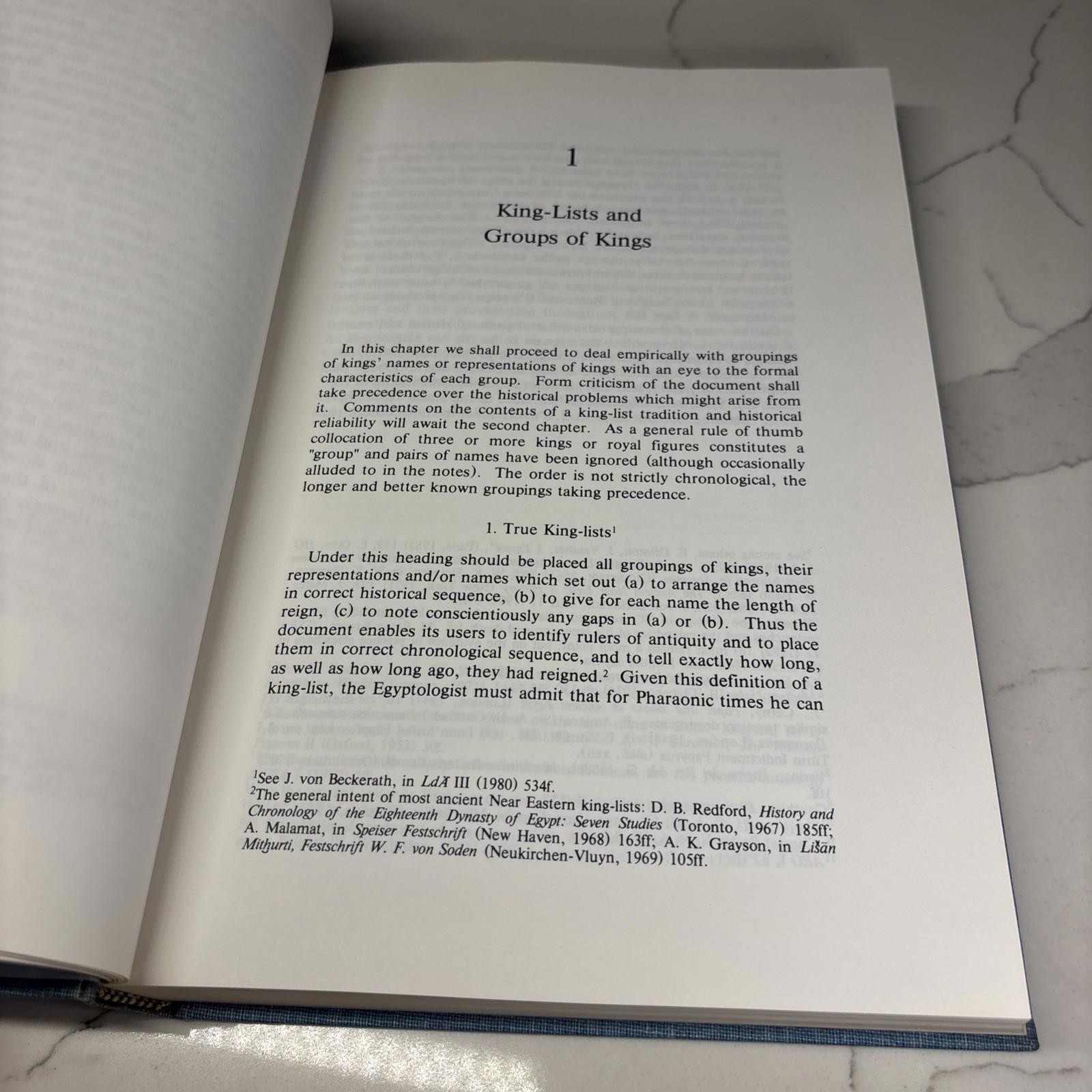 Pharaonic King Lists Annals and Day-Books Donald Redford 1986 Hardcover