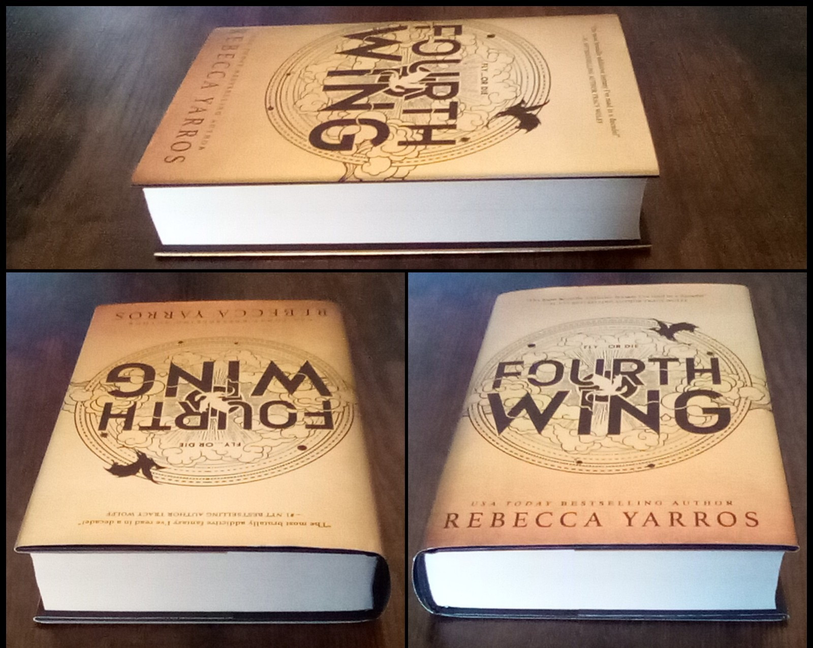 Fourth Wing SIGNED BOOKPLATE First Edition / Second Printing Rebecca Yarros