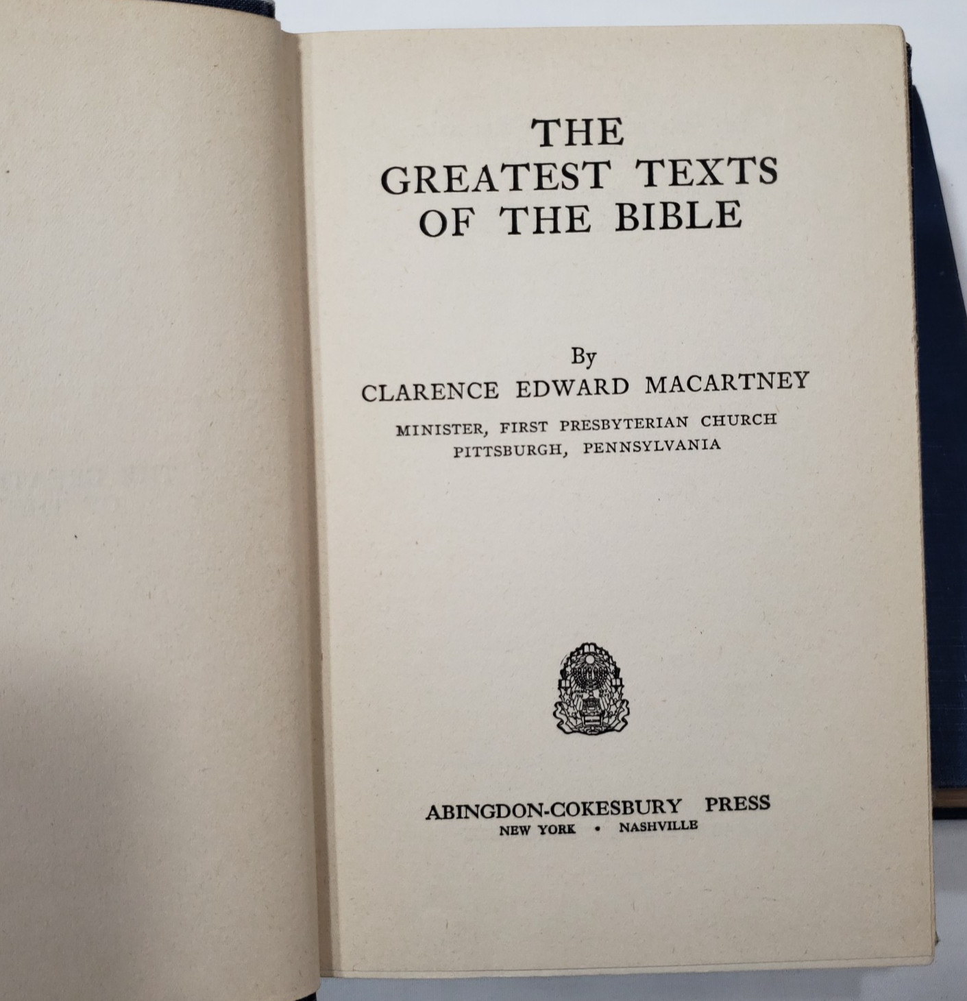 Clarence Edward Macartney Books Lot Of 5 Christian Theology Bible Study Sermons