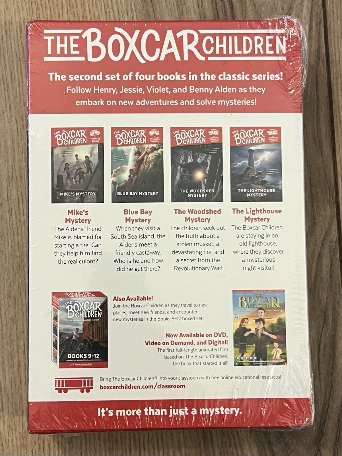 The Boxcar Children Mysteries Books 5-8 by Gertrude Chandler Warner Brand New