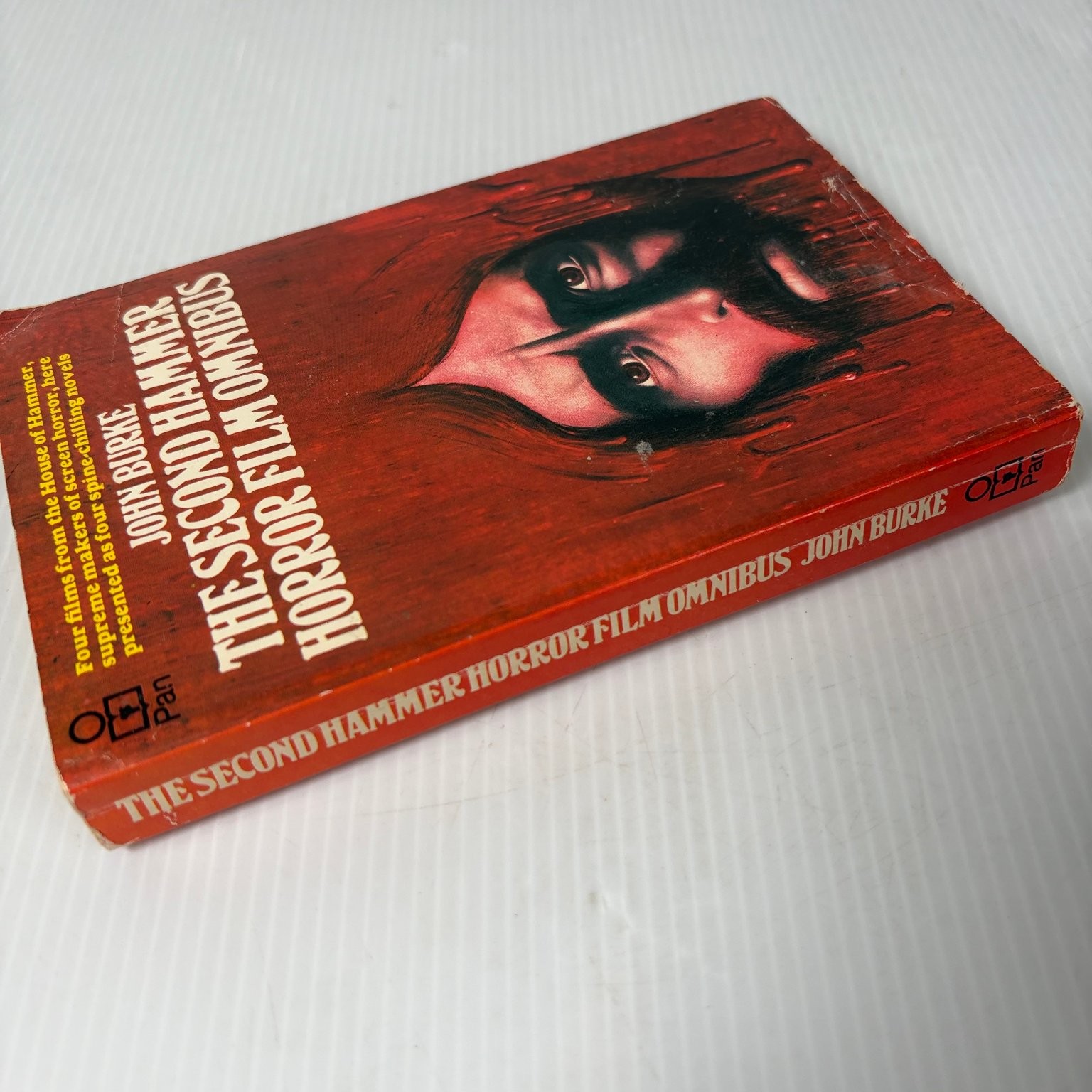 Second Hammer Horror Film Omnibus John Burke 1974 2nd Print Pan Books Classic