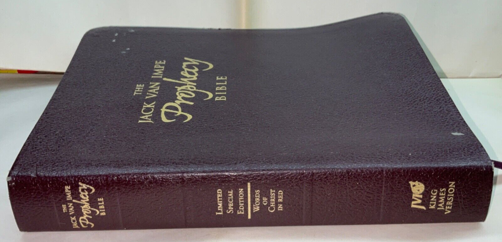 Jack Van Impe Prophecy Bible Limited Special Edition KJV Red Letter Edition