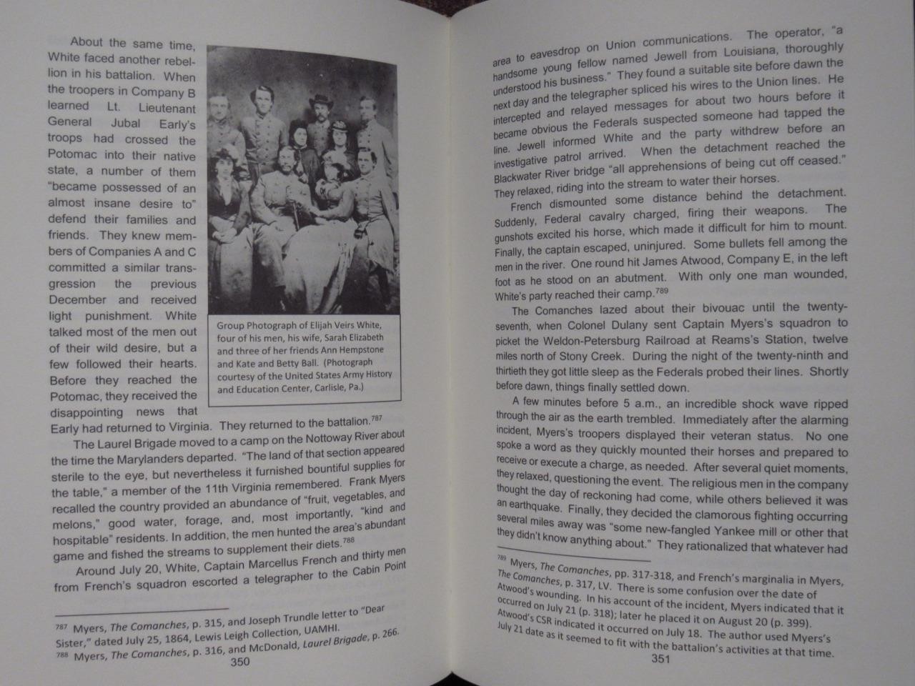 NONE WERE TRUER OR BRAVER – ELIJAH WHITE’S 35th BATTALION VIRGINIA CAVALRY -1ST