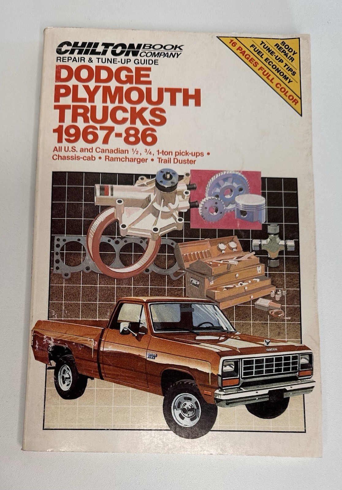 DODGE PLYMOUTH TRUCKS 1967-1986 By Chilton