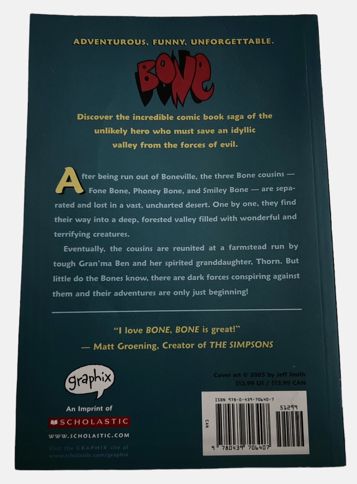 Out from Boneville: a Graphic Novel BONE #1 Paperback, Jeff Smith – Scholastic