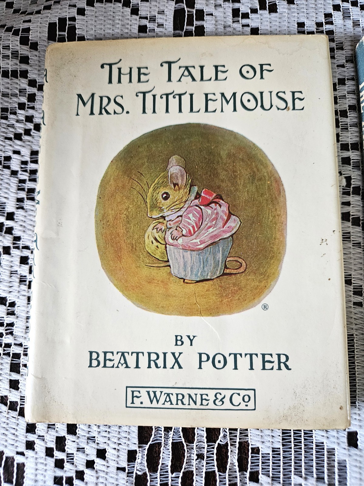2 Peter Rabbit Books By Beatrix Potter F Warne & Co 1934 & 38 Tittlemouse Fisher