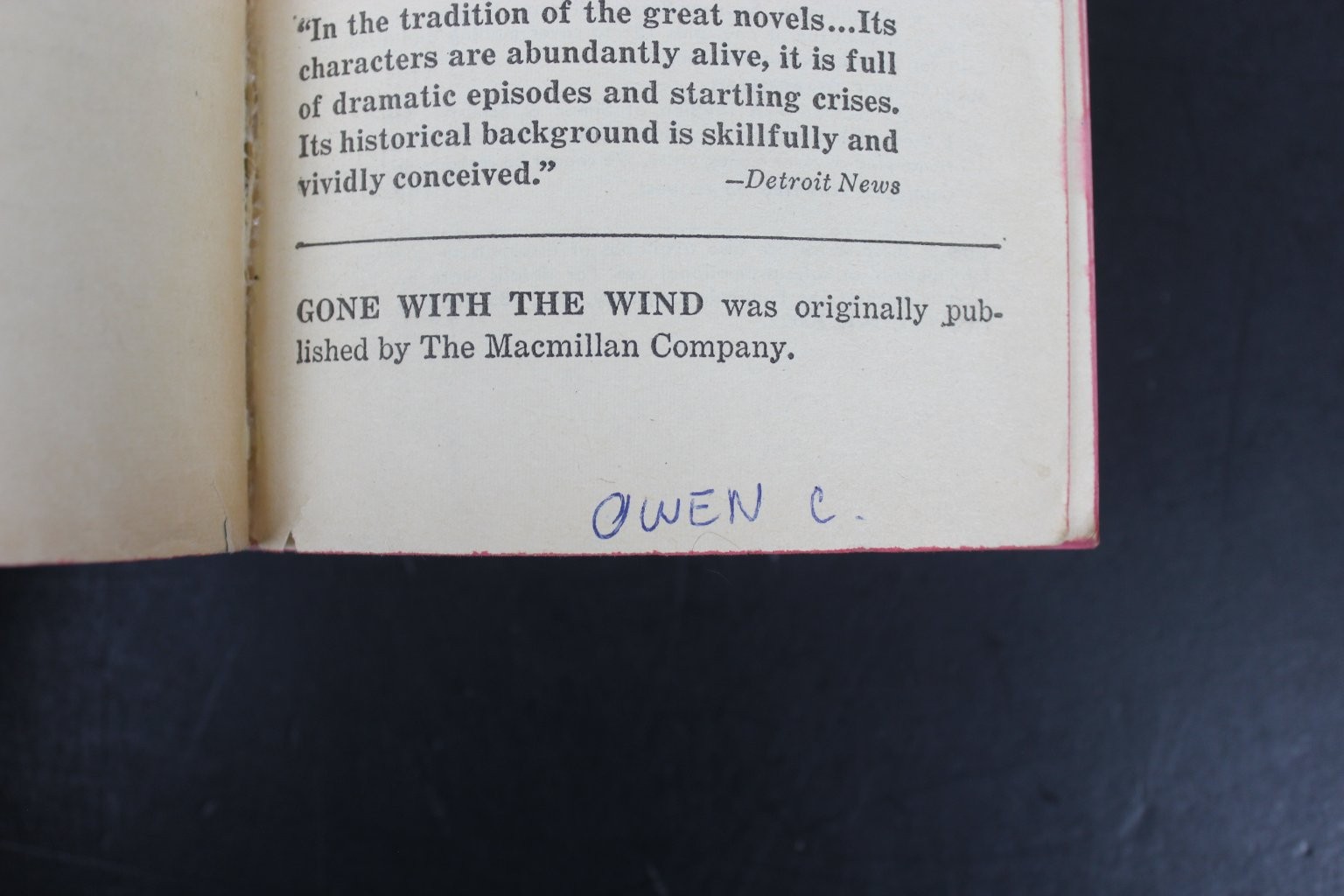 Gone With the Wind Margaret Mitchell 1970 Pocket Books Pulitzer Prize Fiction PB