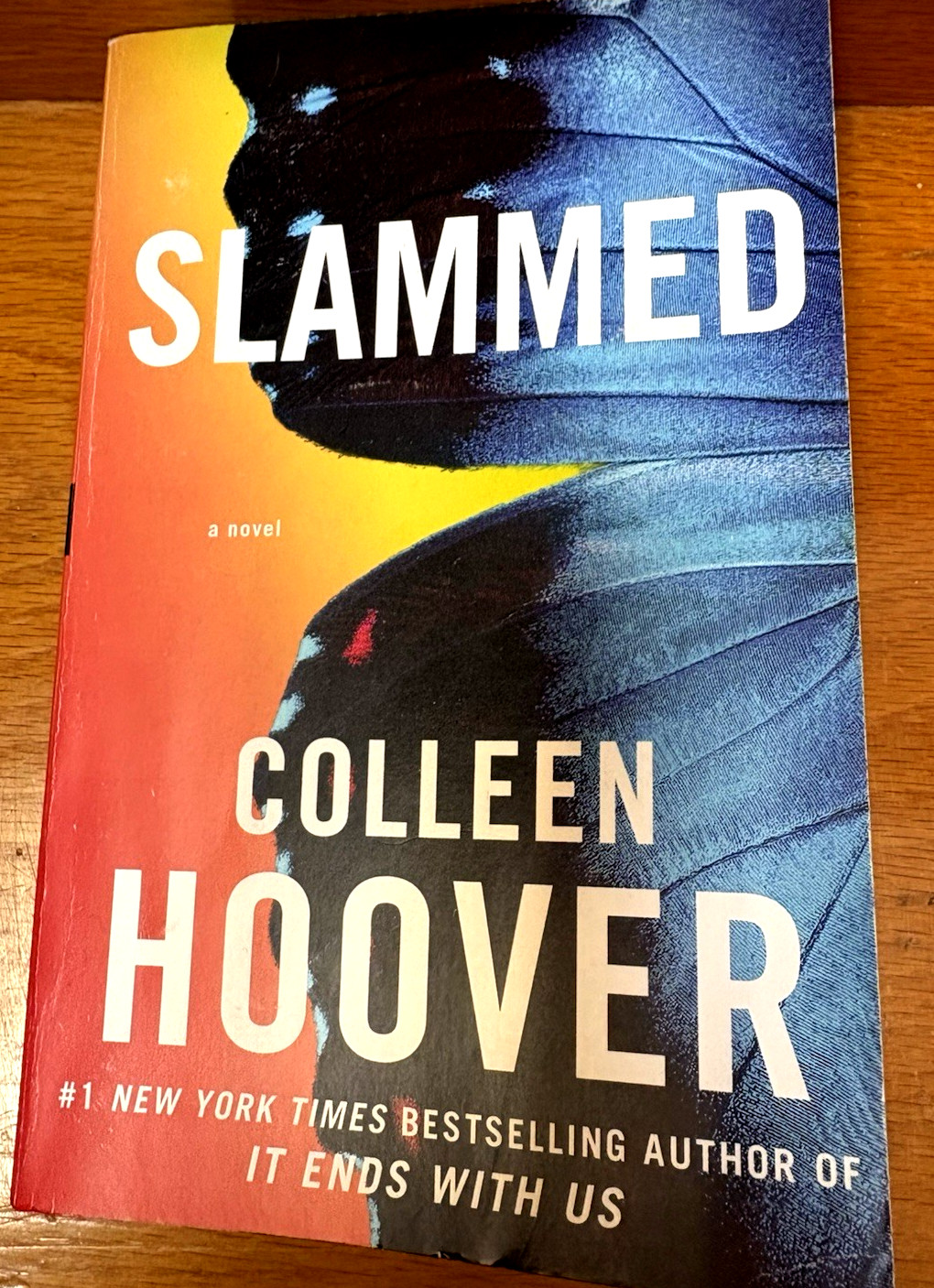 „SLAMMED“~A NOVEL BY COLLEEN HOOVER~ PAPERBACK~ROMANTIC+EMOTIONAL~HEART-STOPPING