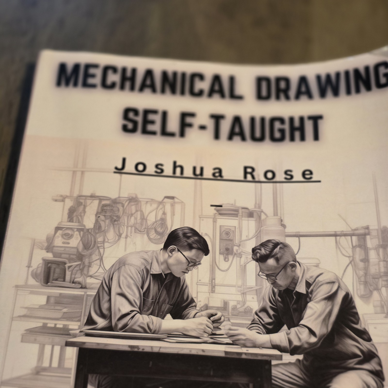 Mechanical Drawing Self-Taught (Paperback or Softback)