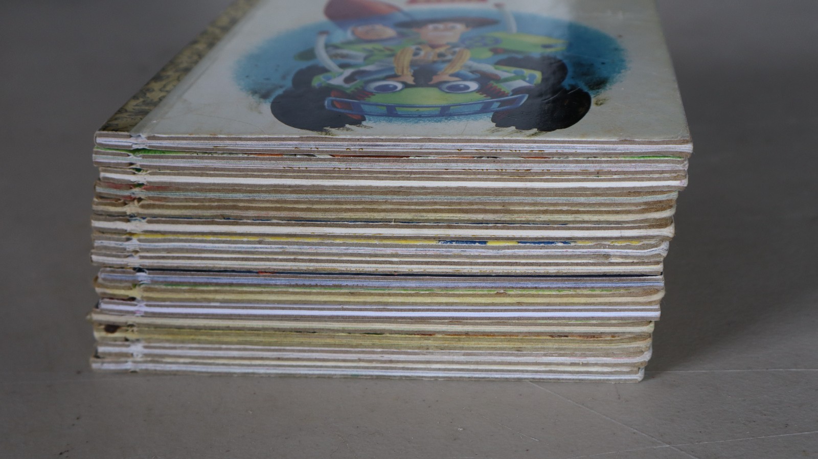 Lot of 15 Vintage Little Golden Books Miniatures Toy story Thomas the tra