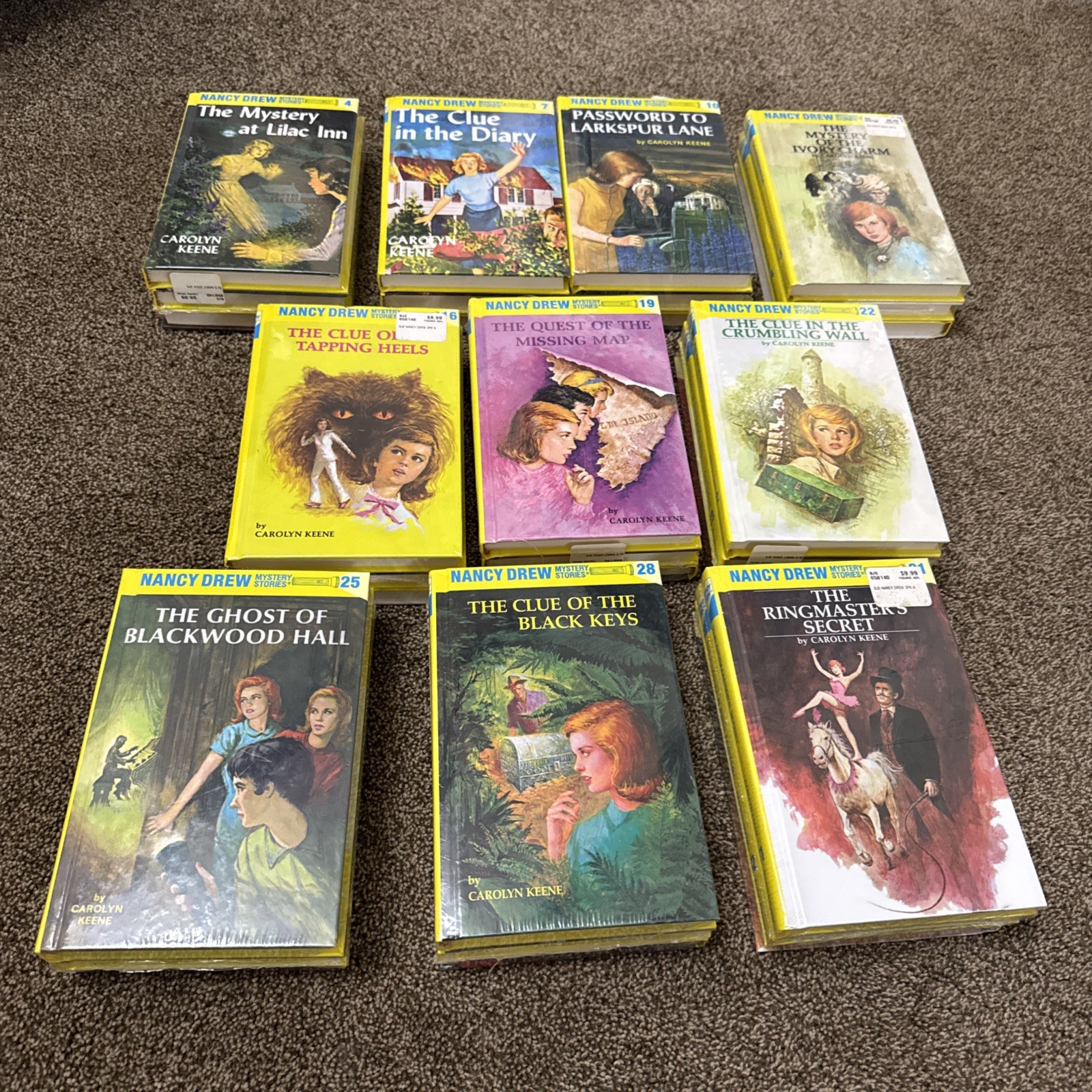 Nancy Drew Mystery Stories Books 4-33 Set 30 Hardcover Sealed Collection