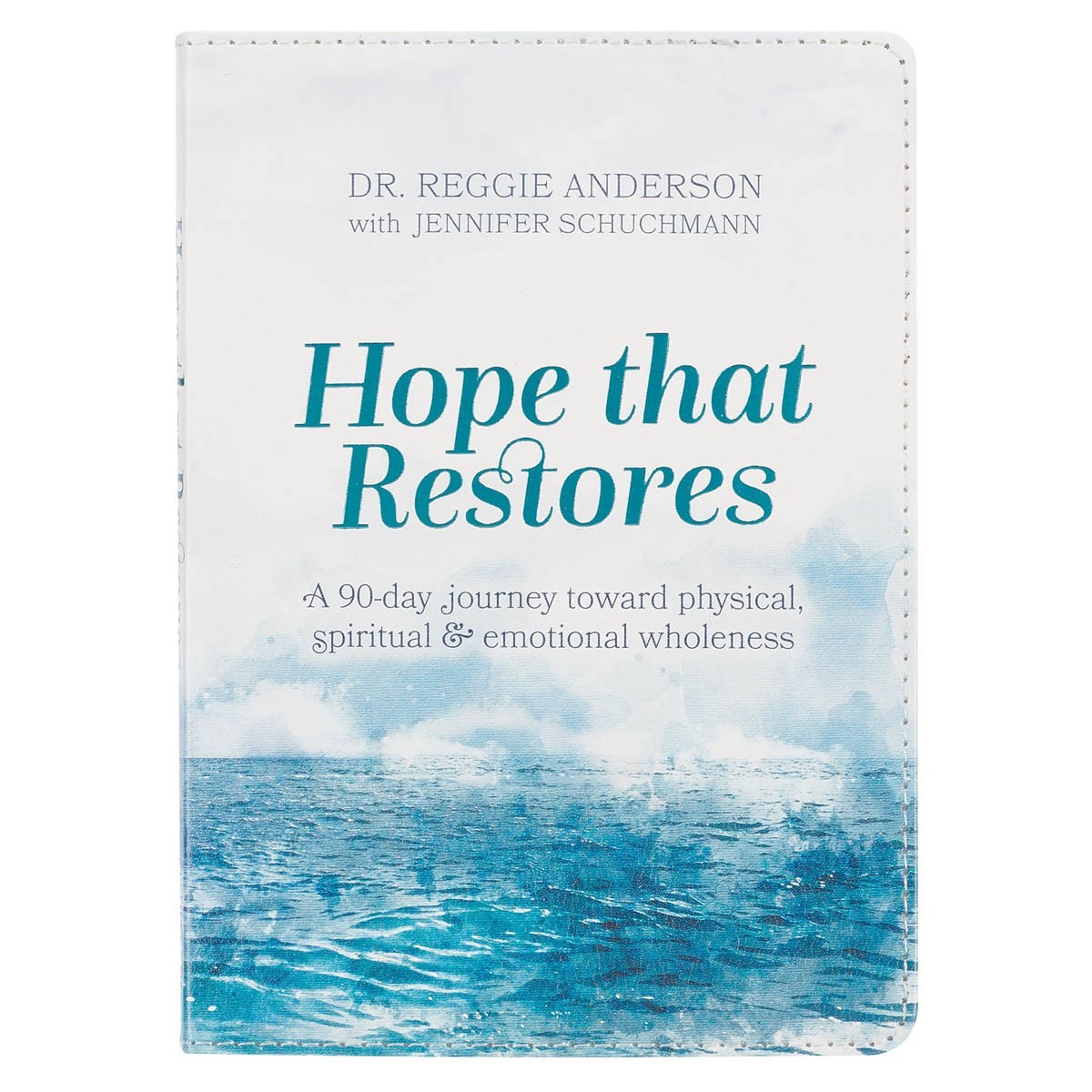 Hope That Restores-White Faux Leather