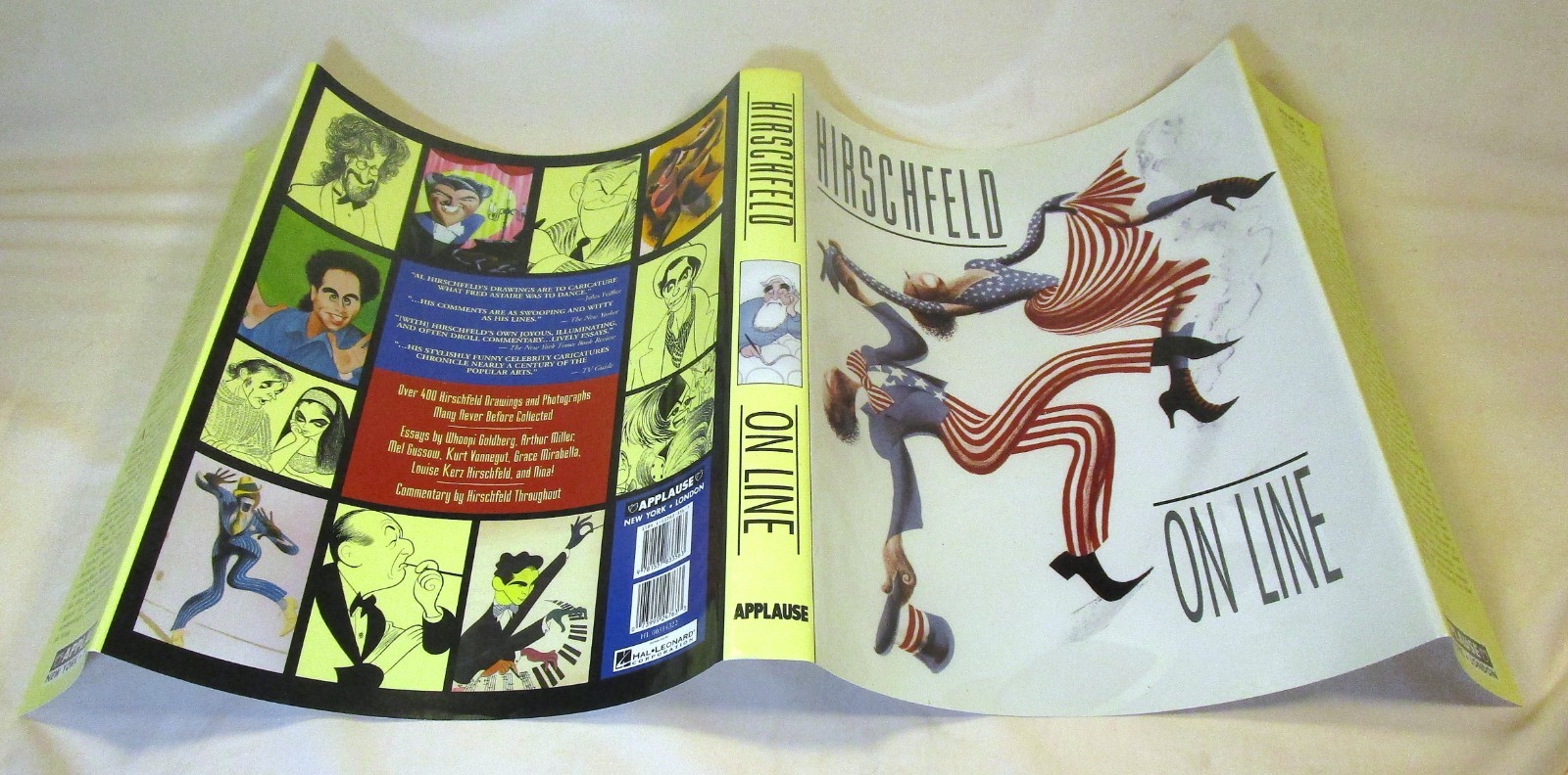 Hirschfeld On Line by Al Hirschfeld Oversized Art Book 1999