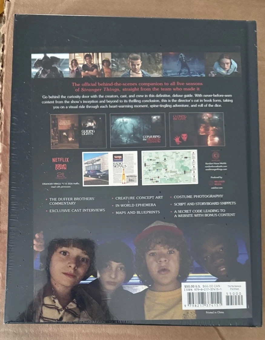 Stranger Things: The Official Story behind the Legendary Series Target Hardcover