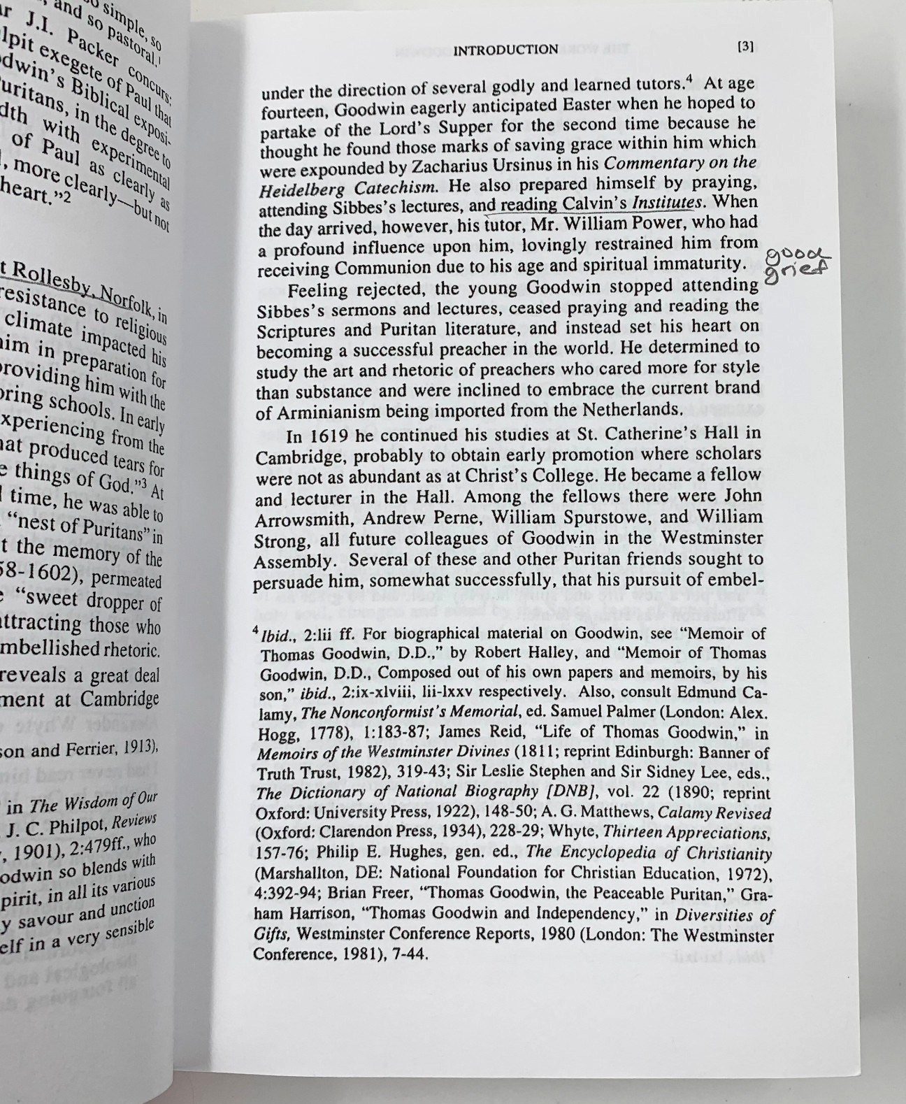 Exposition of Ephesians – by Thomas Goodwin – Vol 1. – PB 2001