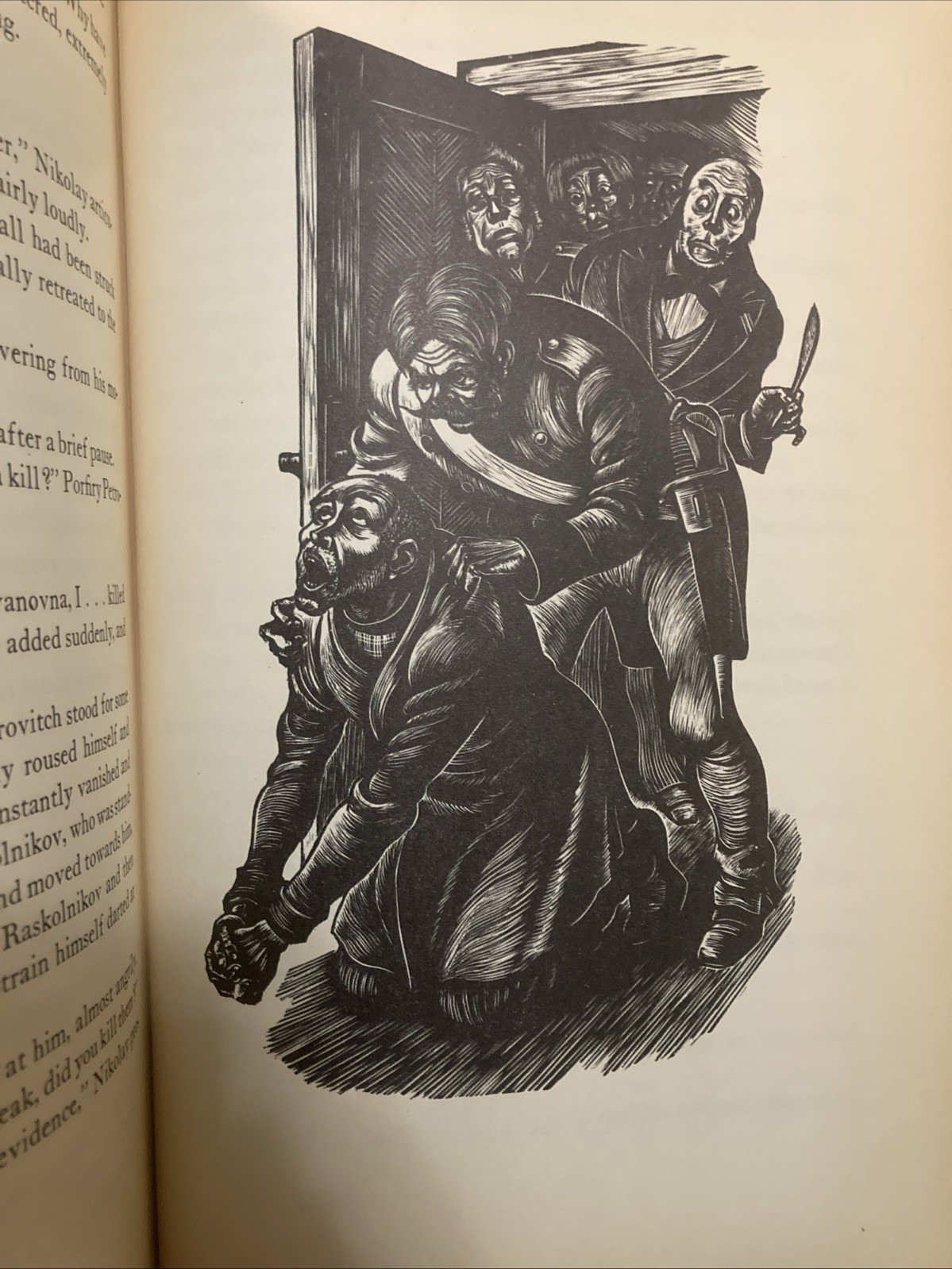 Old Vintage 1938 Fyodor Dostoevsky’s Crime and Punishment Heritage Press HC