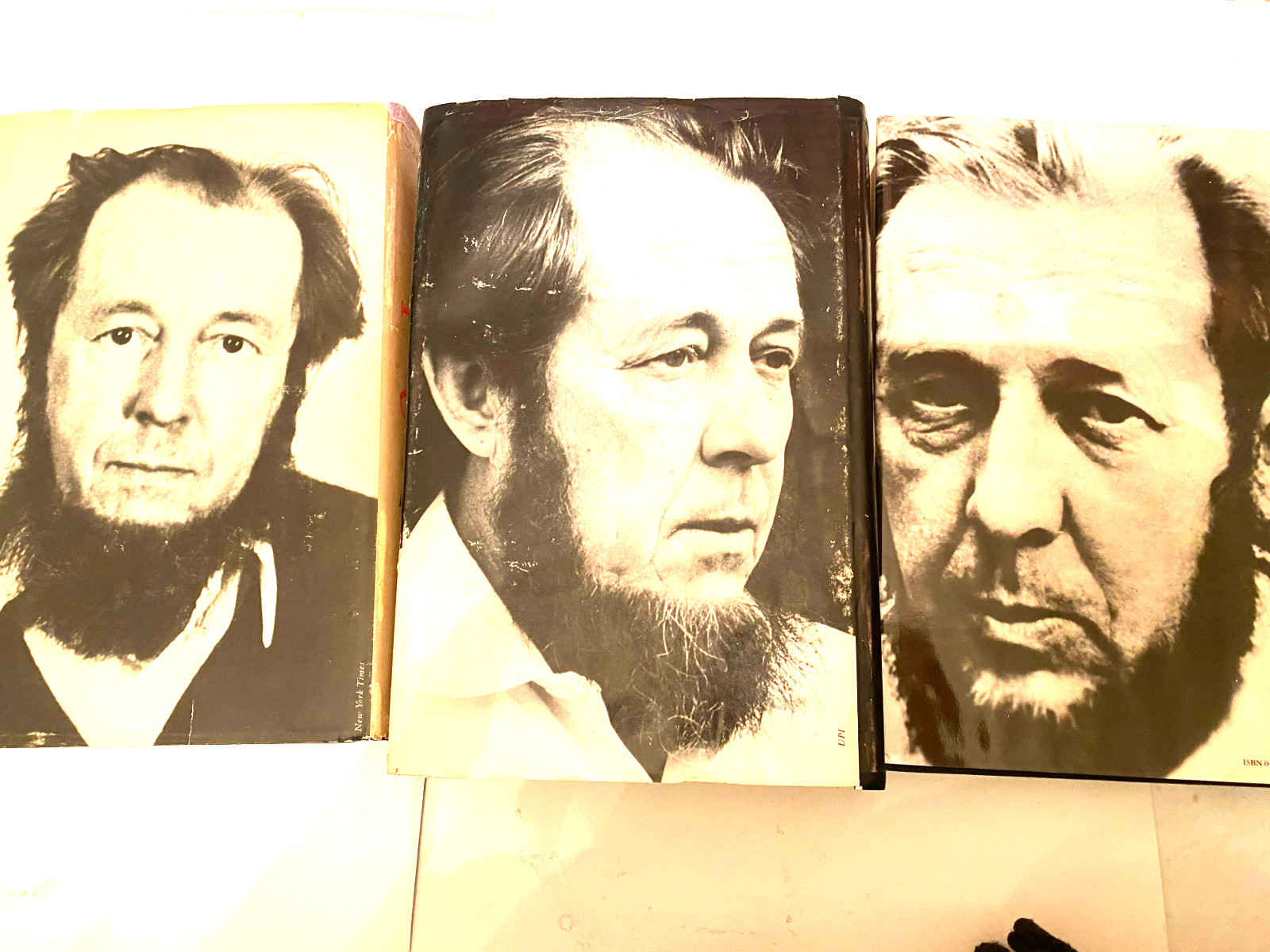 3 RARE! The Gulag Archipelago Volume 1 & 2 & 3 by Aleksandr Solzhenitsyn 1974 HC