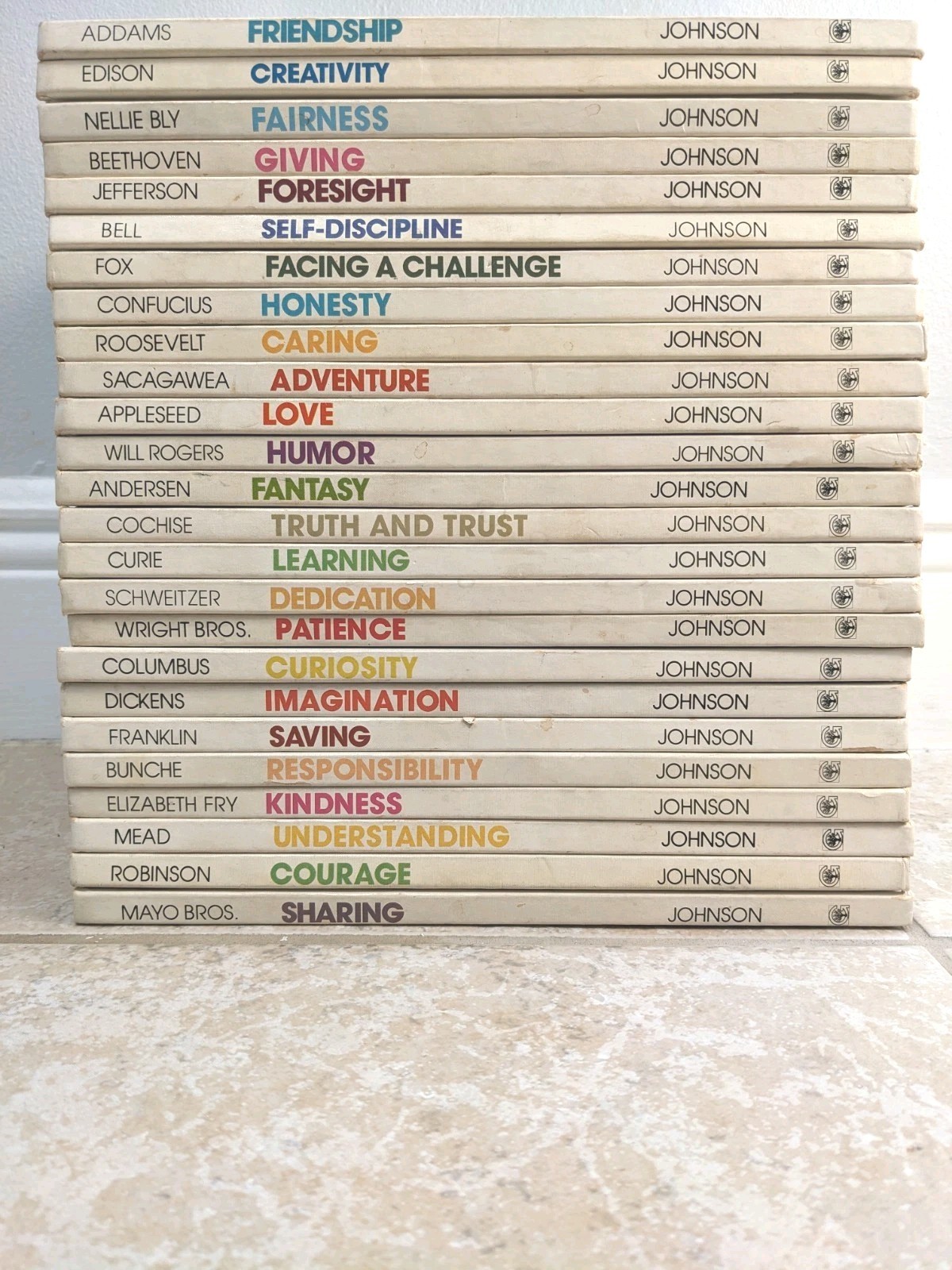 ValueTales Book Lot of 25 Vintage 1970s Hardcover Homeschool Spencer Johnson