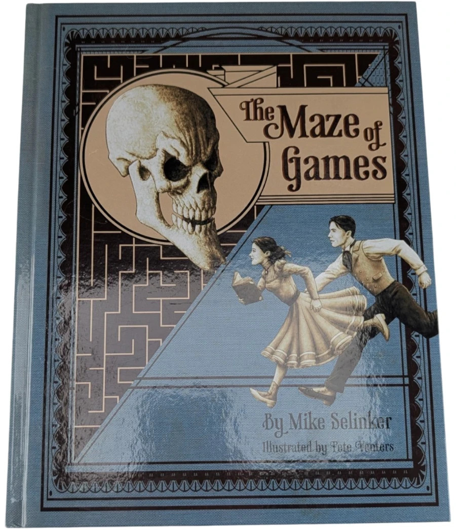 The Maze of Games Mike Selinker 2nd Ed Hardcover Theseus Guide Lone Shark
