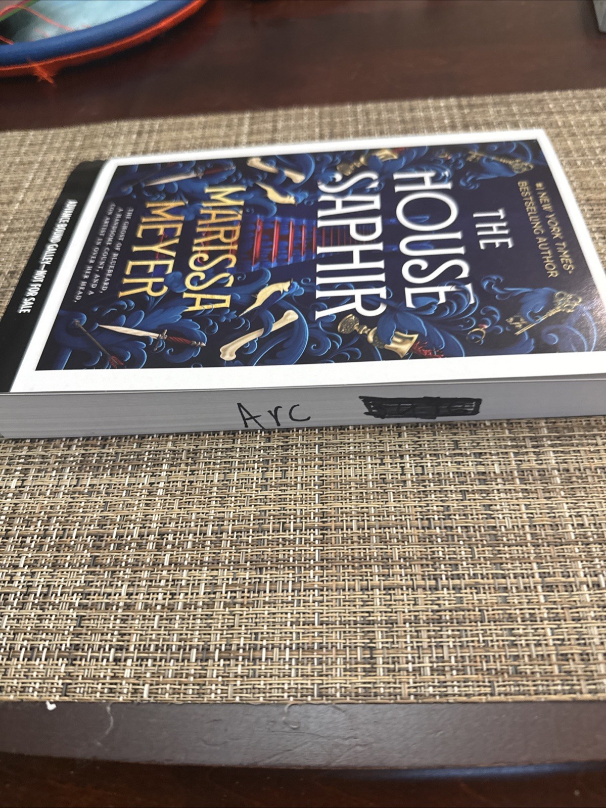The House Saphir Marissa Meyer ARC Book TPB New Unread Advance Reader Copy