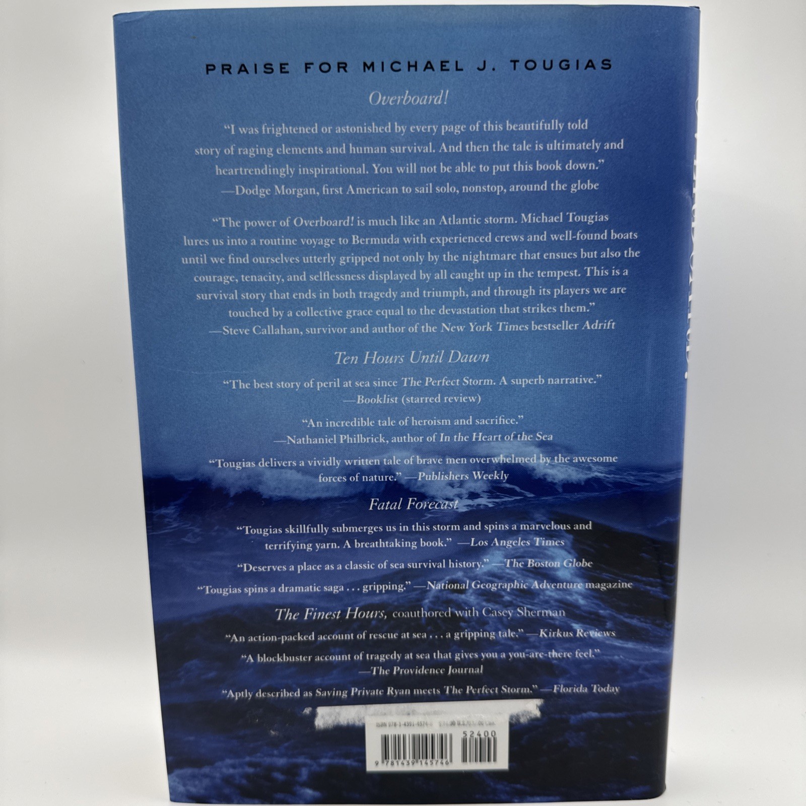 Overboard! : A True Blue-Water Odyssey of Disaster and Survival (Autographed)