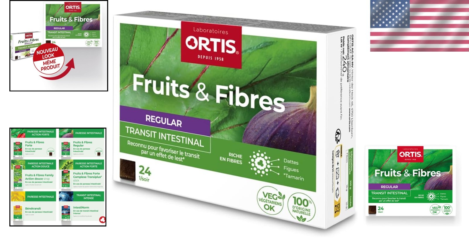 Natural Fruits & Fibres Regular – Intestinal Transit Support