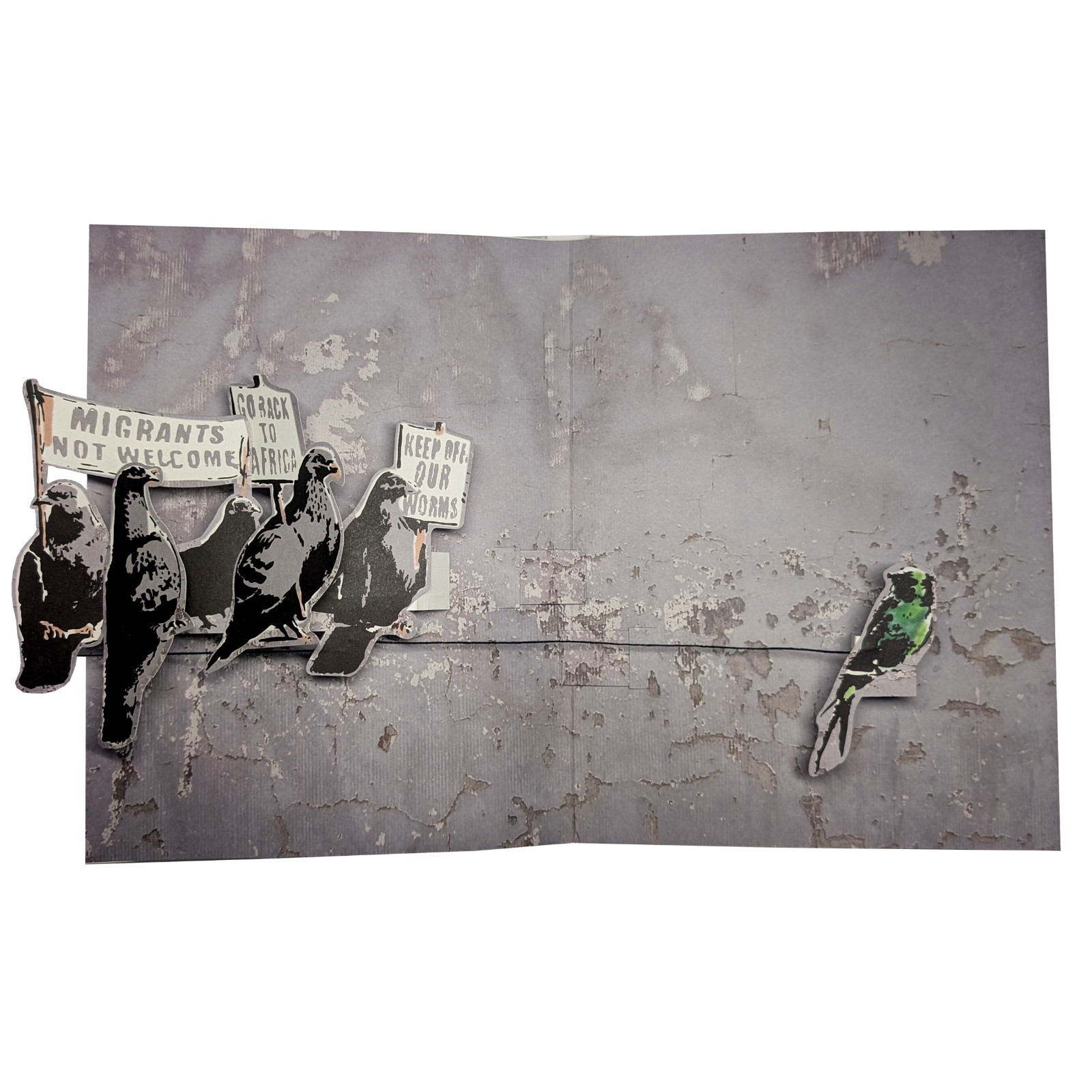 This’ll Look Nice When It“s Open – Banksy Street Art Pop Up Book