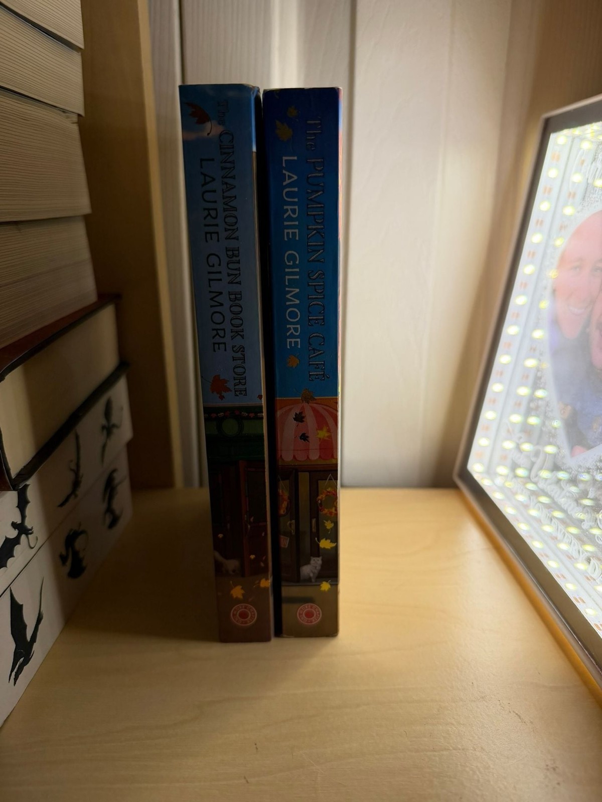 The Pumpkin Spice Café and The Cinnamon Bun Book Store by Laurie Gilmore Set