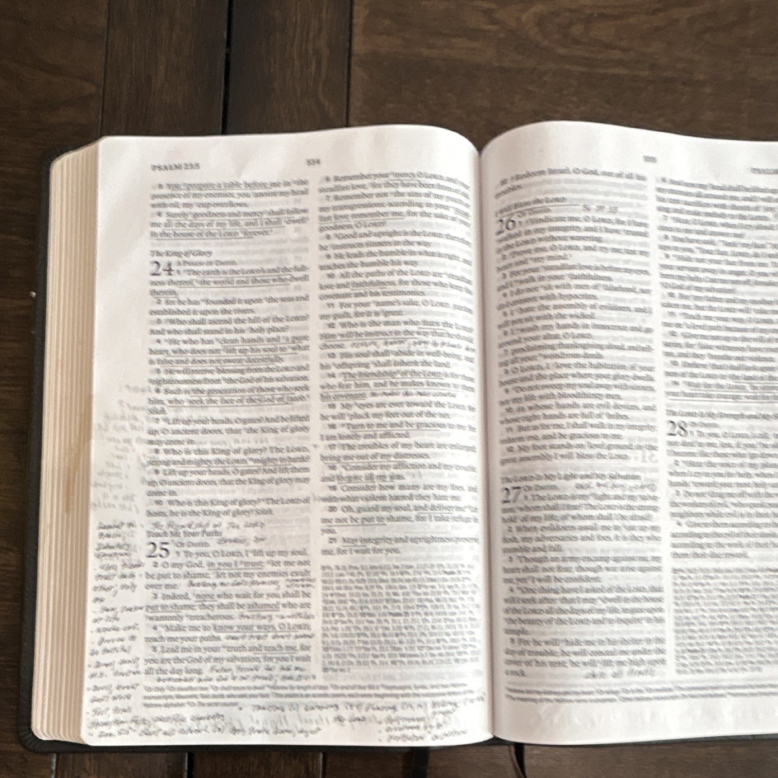 Crossway Holy Bible English Standard Version (ESV) Leather Bound 2016 Inscribed