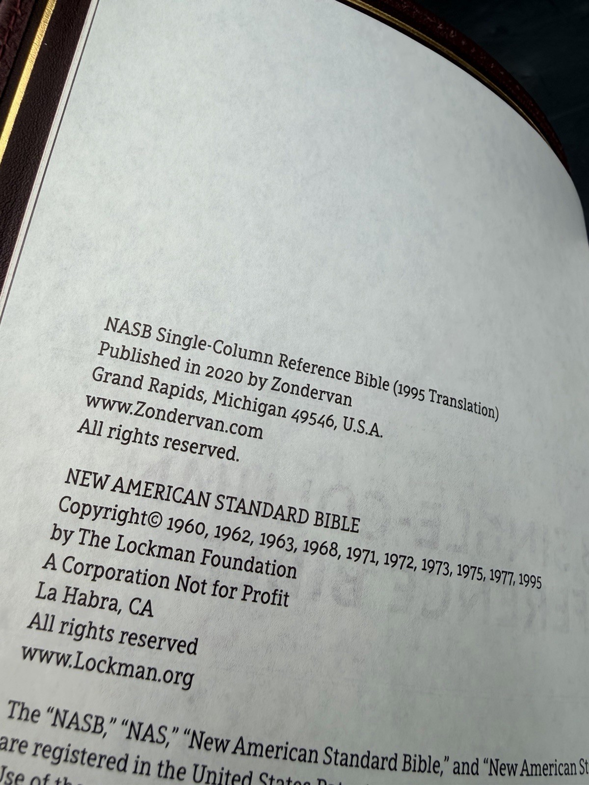 NASB, Single-Column Reference Bible, Wide Margin, Premium Goatskin Leather,…