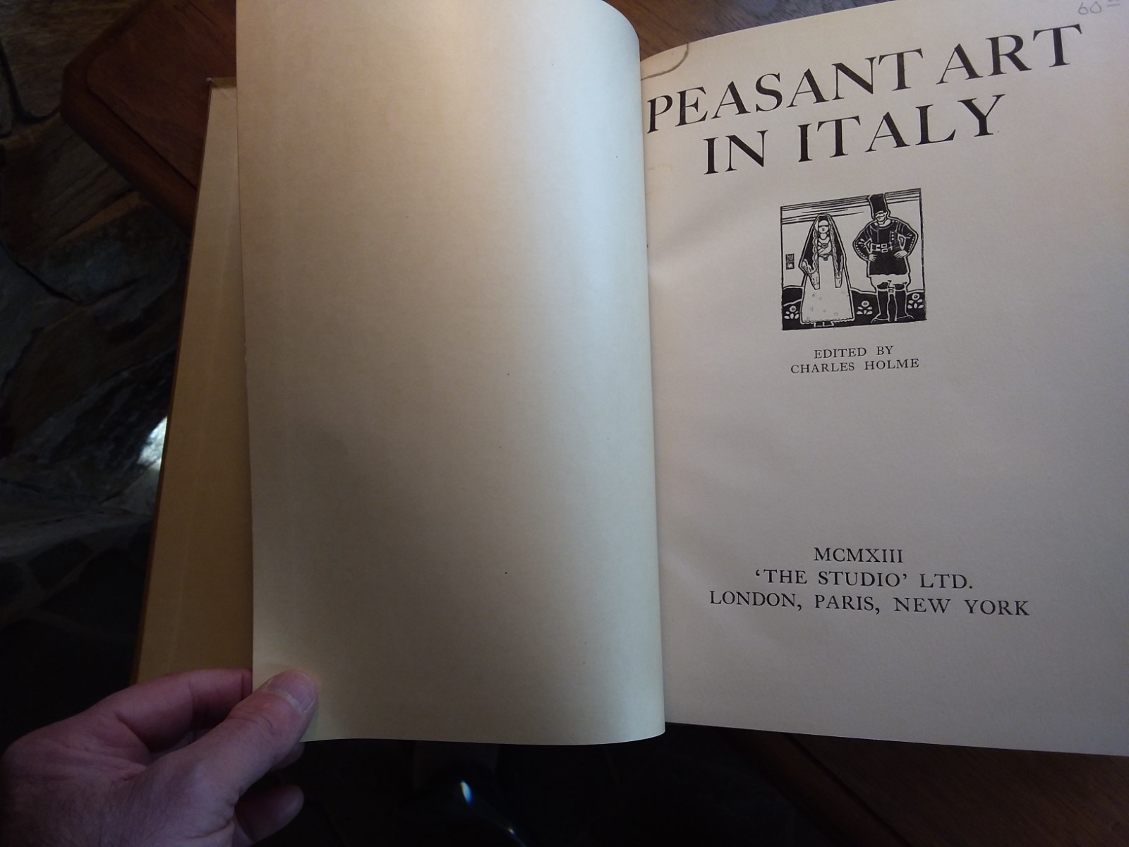 Peasant Art in Italy ed. Charles Holme – Rare 1st Edition 1913 Collectable