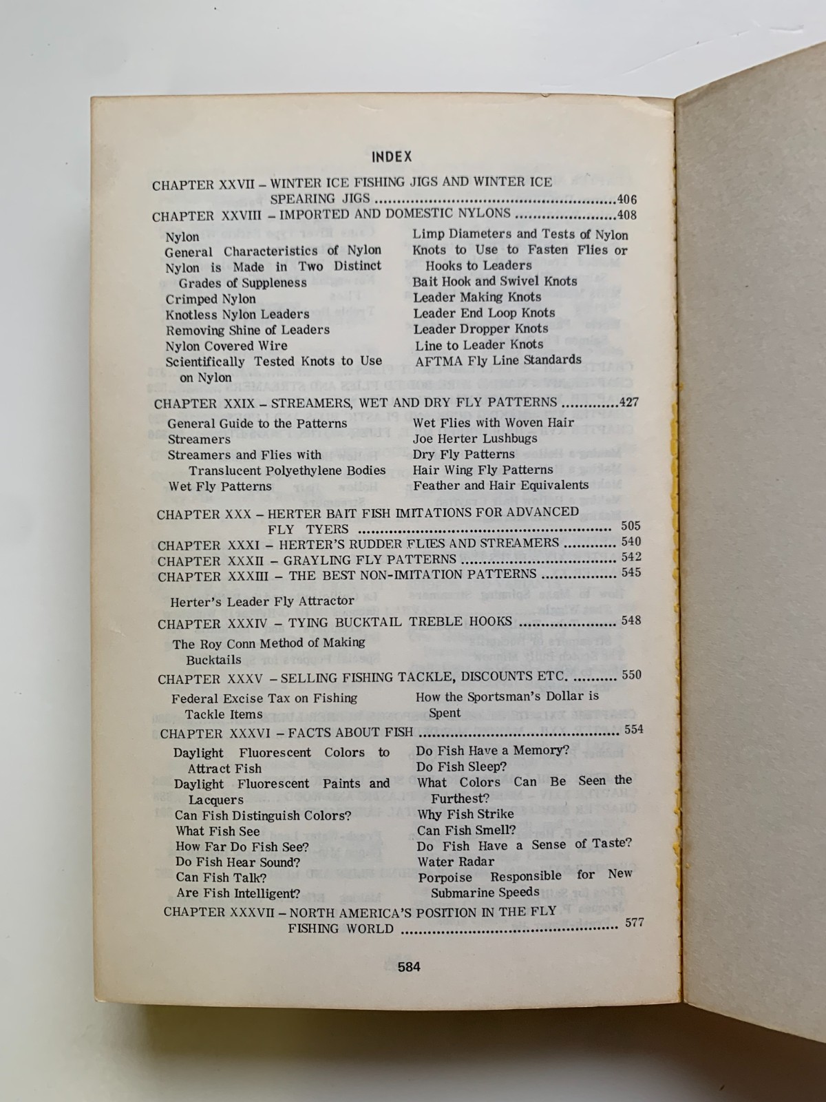Professional FLY TYING, SPINNING & TACKLE MAKING Guide, George HERTER, 1973