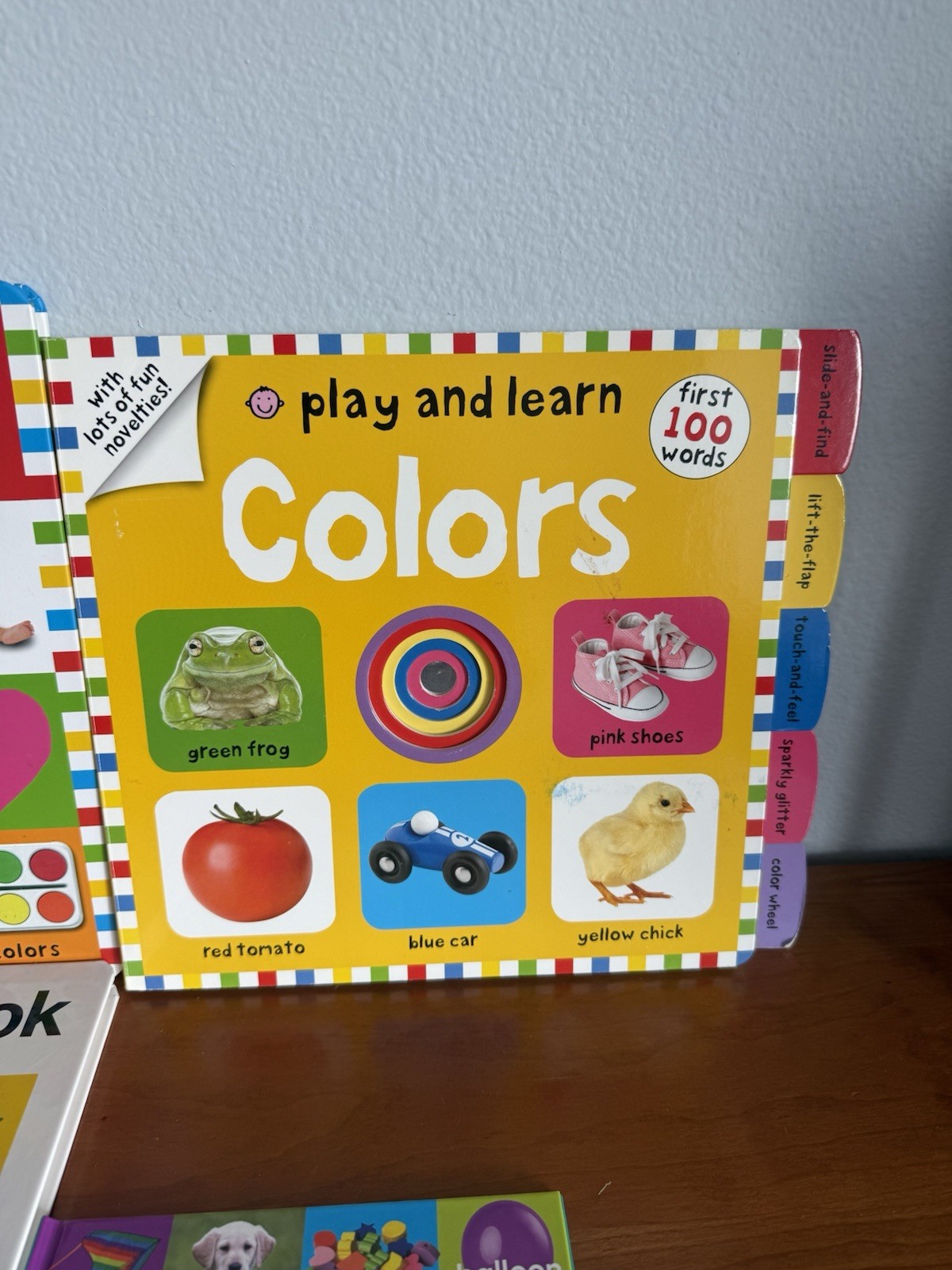 Priddy Books: Colors, ABCs, Numbers, Big Word Book & 4 x 100 word books – school