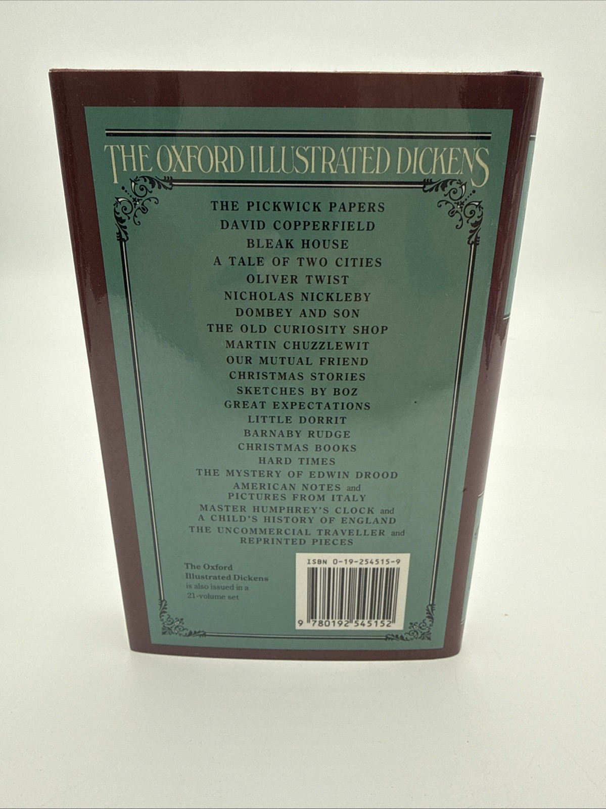 Lot Of 7 Volumes Oxford Illustrated Charles Dickens Volume HC Dustjackets