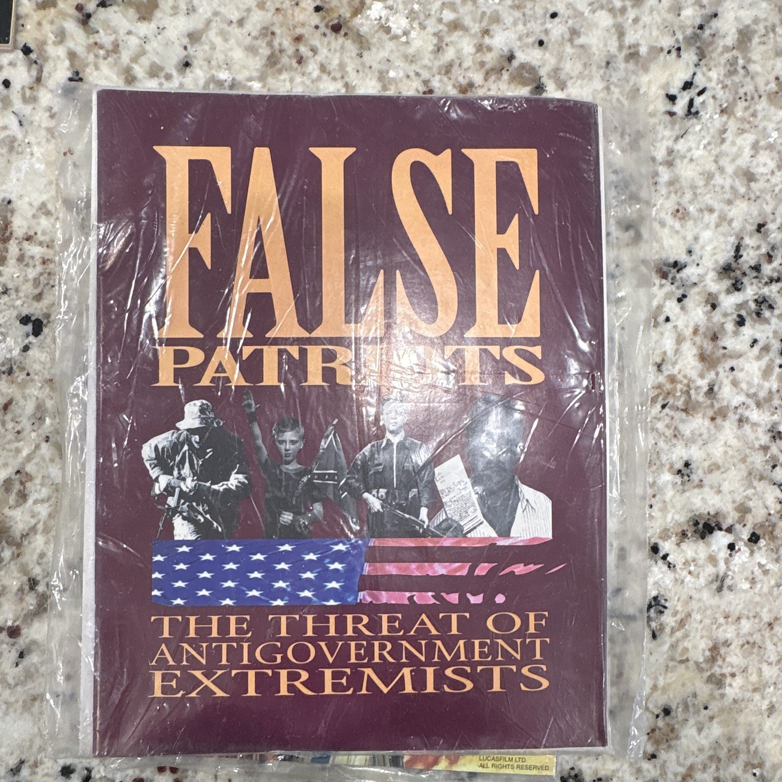 False Patriots Threat of Antigovernment Extremists Various English Print Booklet
