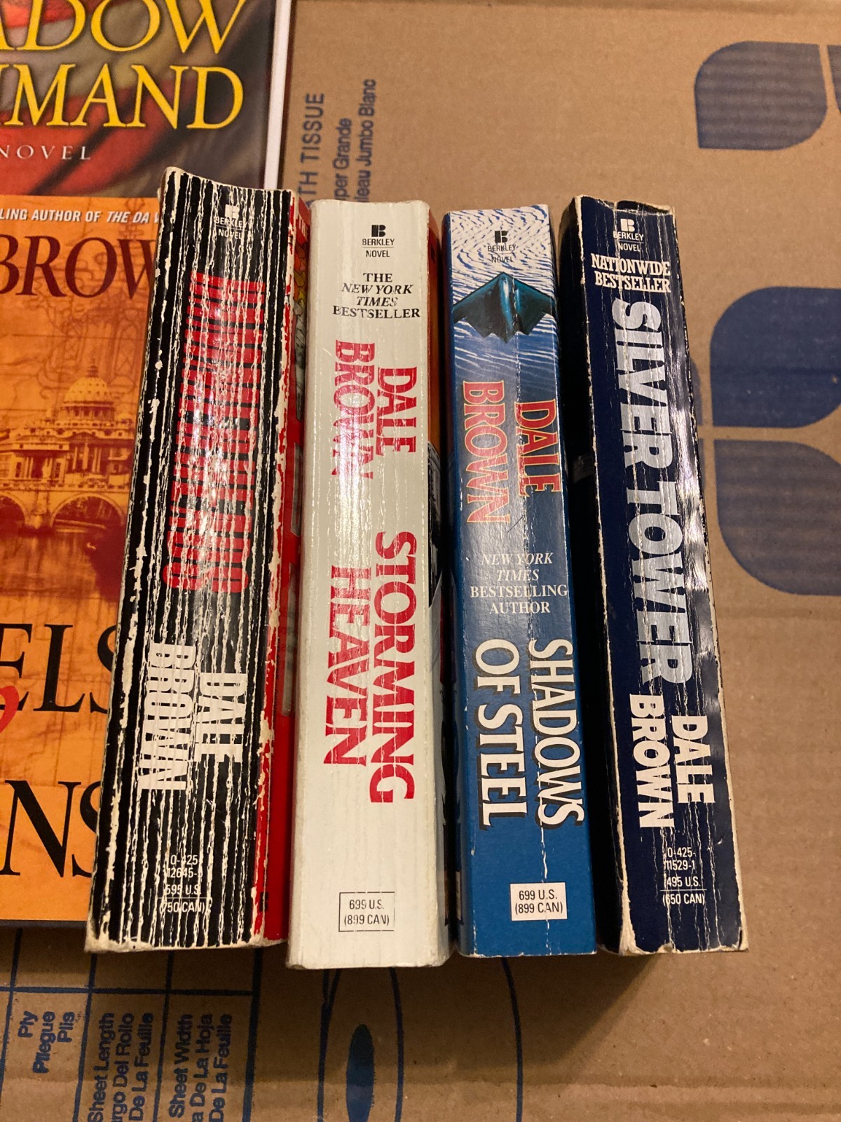Lot of 6 Dan Brown Books: PB/HC: Robert Langdon + Standalone