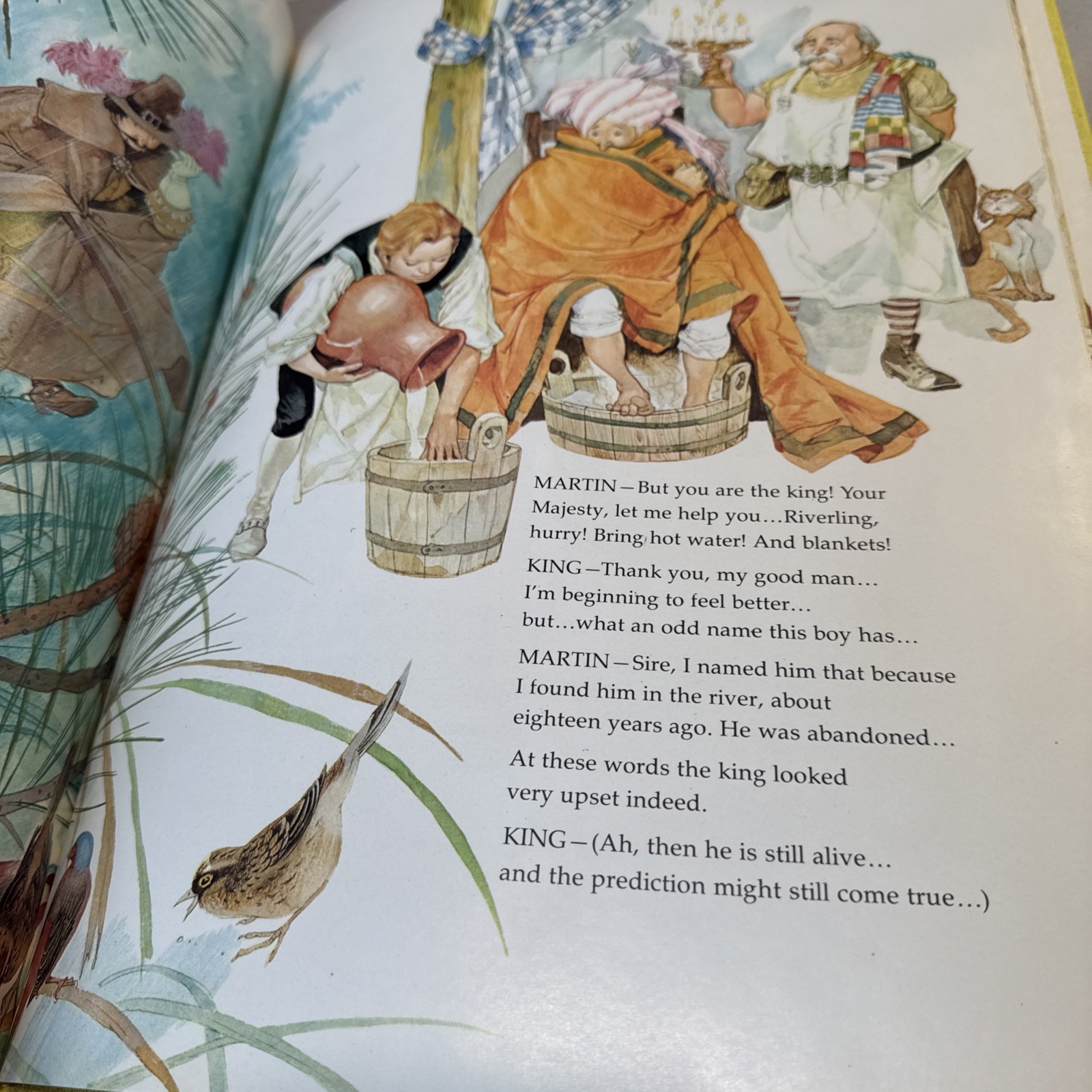 Vintage 1969 Storytime Treasury BLUEBEARD/ THE OGRES THREE GOLDEN HAIRS