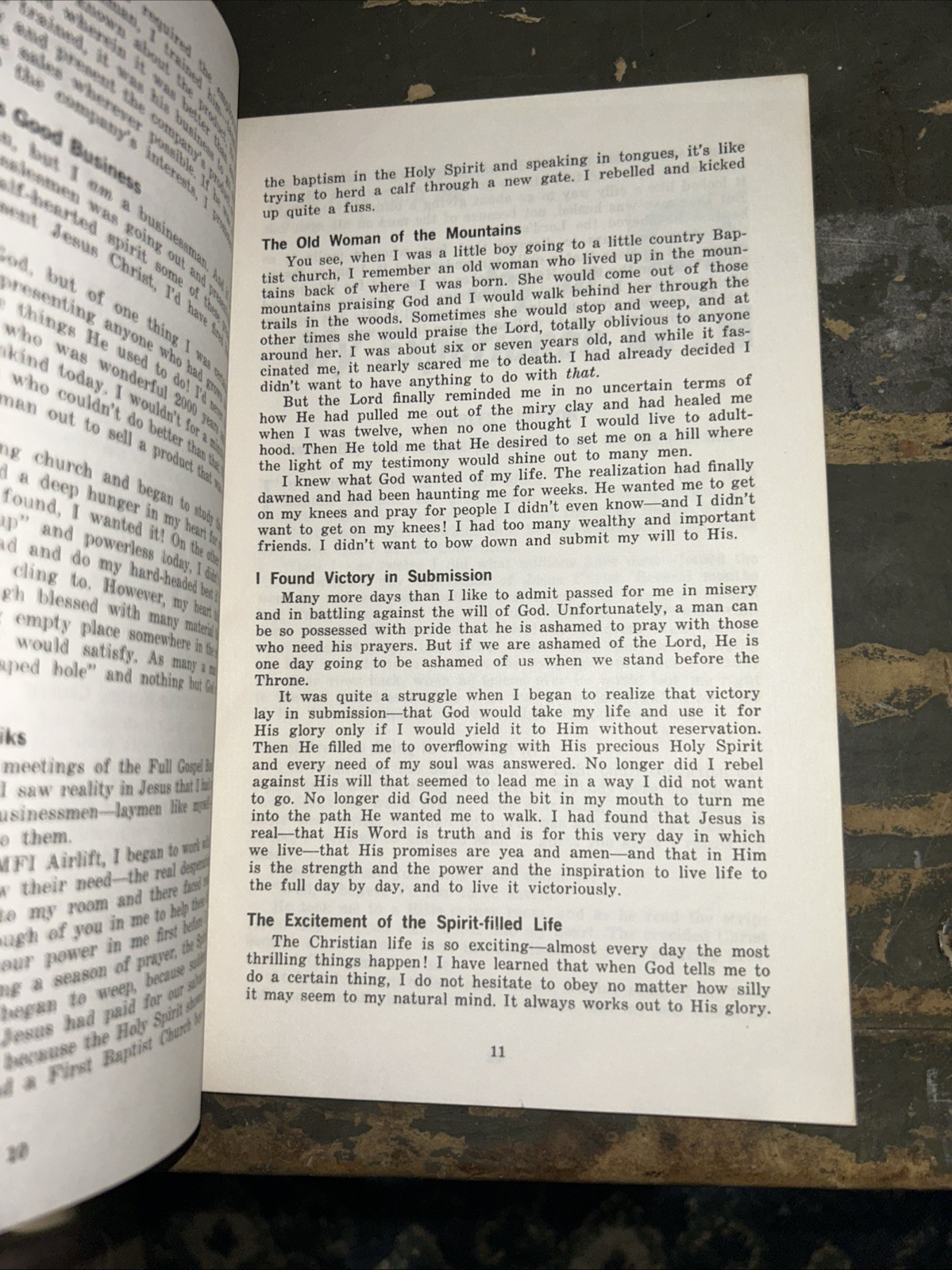 The Acts of the Holy Spirit among Baptists Today 1971 Compilation FGBMFI K50