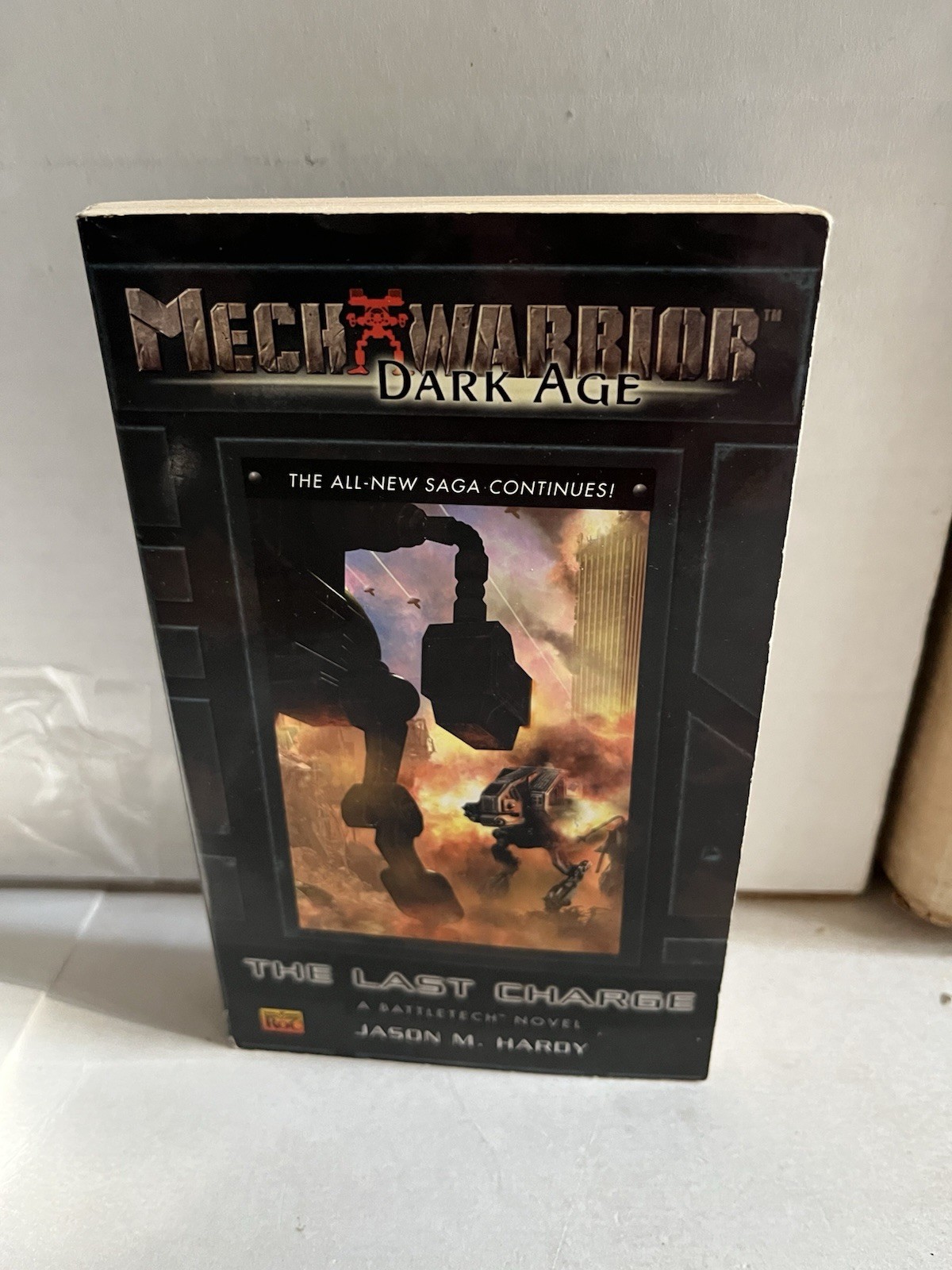 MACHWARRIOR Dark Age: The Last Charge by Jason M. Hardy ROC PB 2007 1st Print