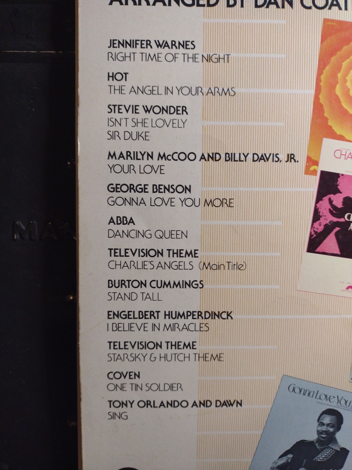 Dan Coates Easy Piano Songbook Music Pops No 4 1970’s Compilation Good Cond