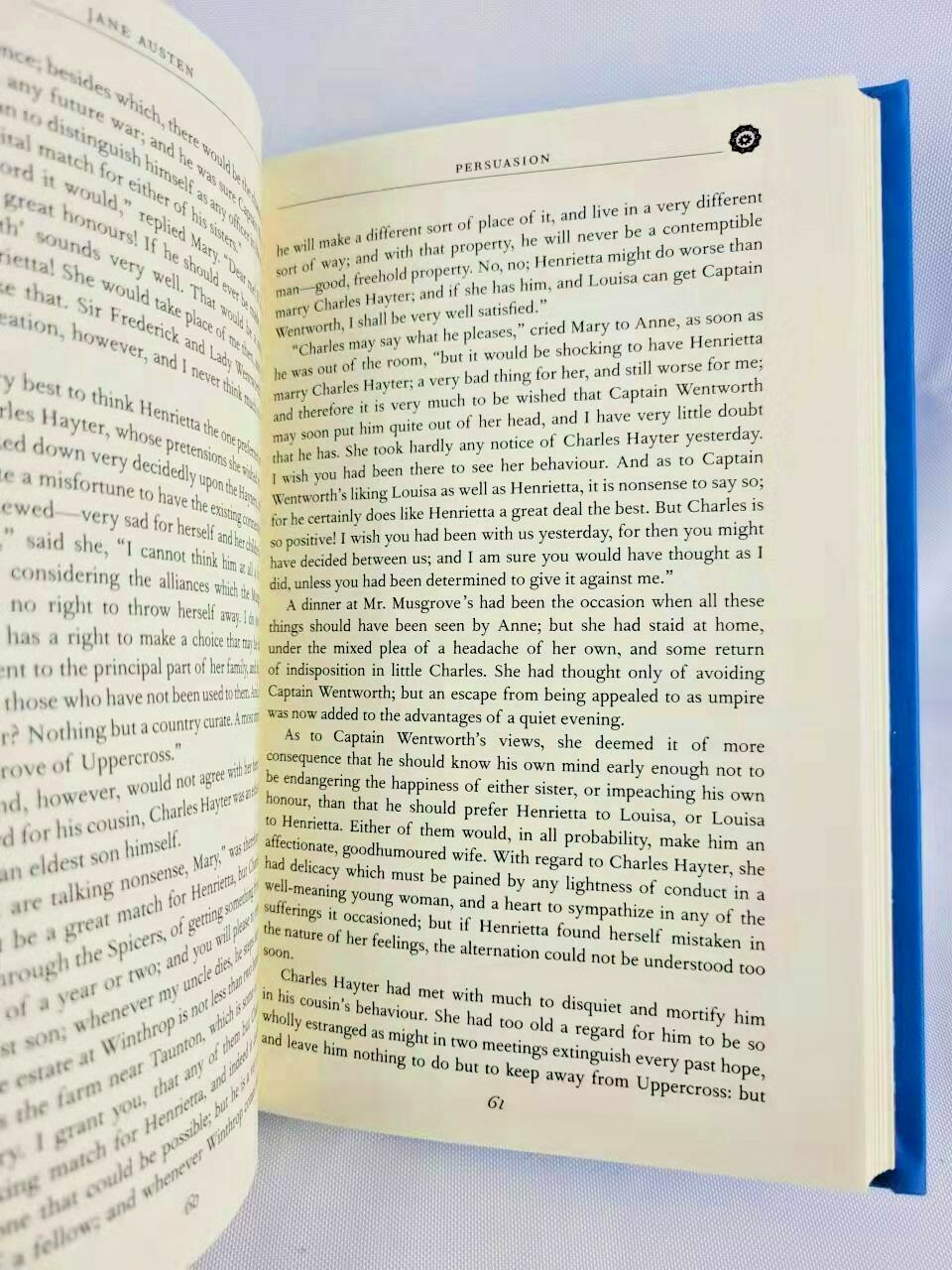 PERSUASION by Jane Austen Flexi Bound Soft Faux Leather Edition Like NEW