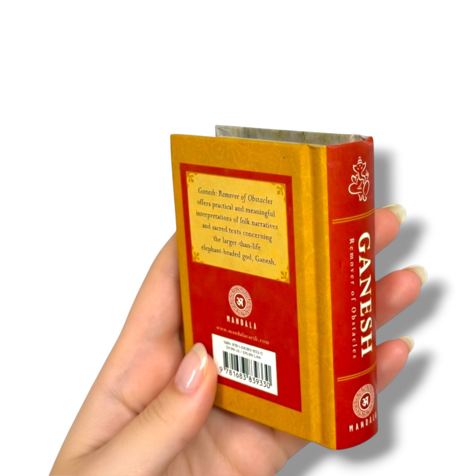 new Ganesh Remover of Obstacles mini book hardcover 255 pages with illustrations