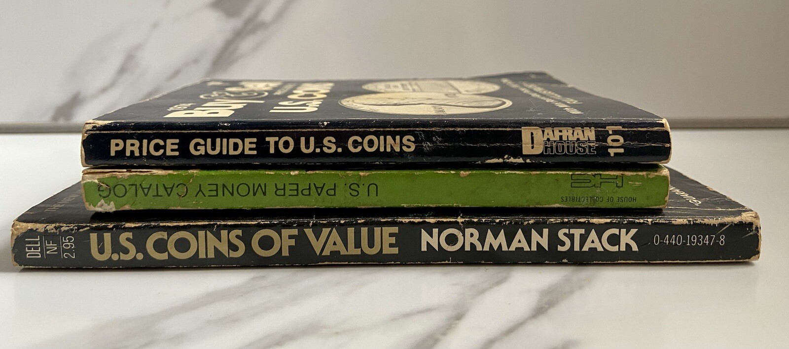Vintage U.S Coin & Paper Money Catalog Lot 1974 Stack’s Guide Price Guide Pocket