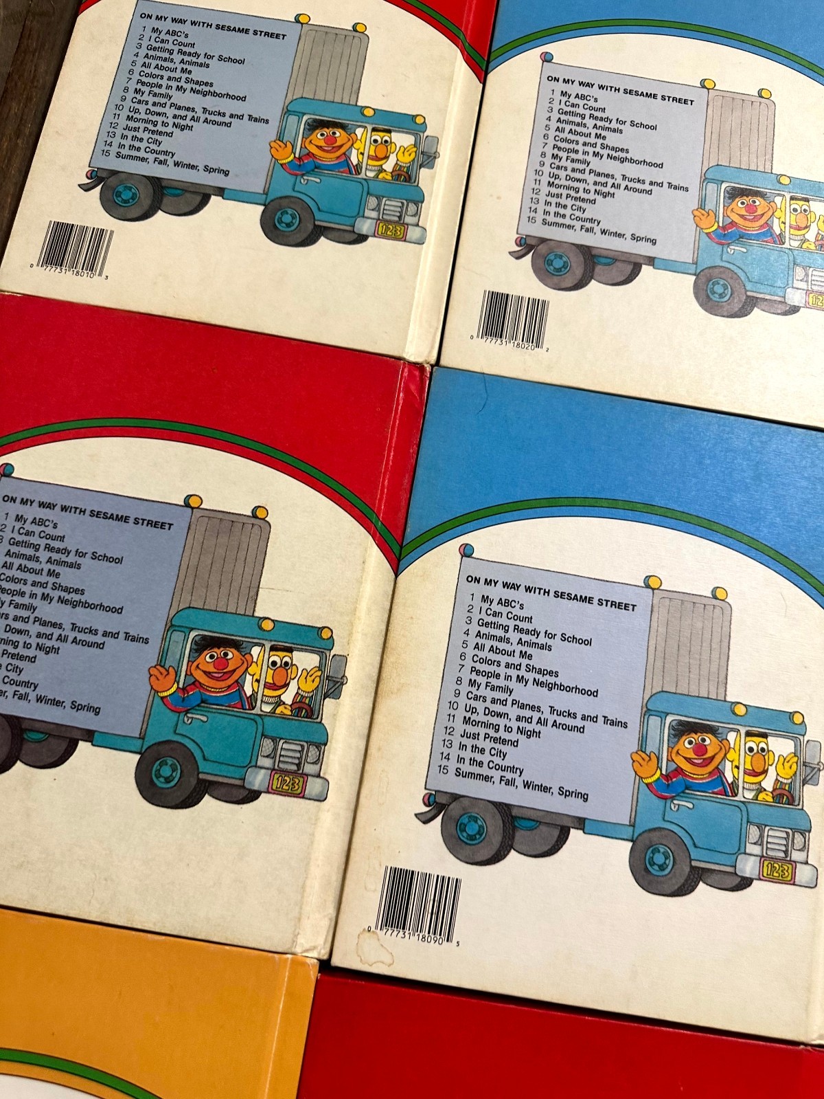 Vintage On My Way Jim Henson’s Sesame Street Muppets Funk And Wagnalls Books
