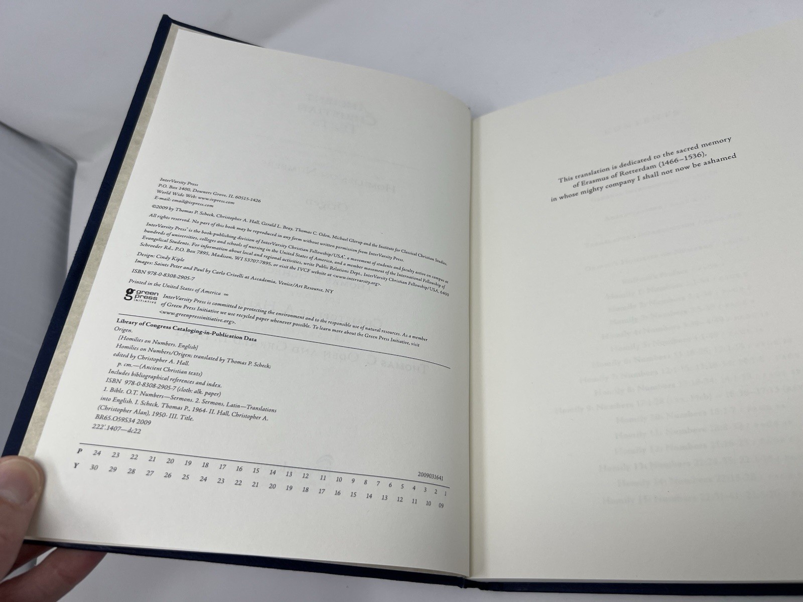Ancient Christian Texts – Homilies On Numbers IVP Press, InterVarsity Press 2009