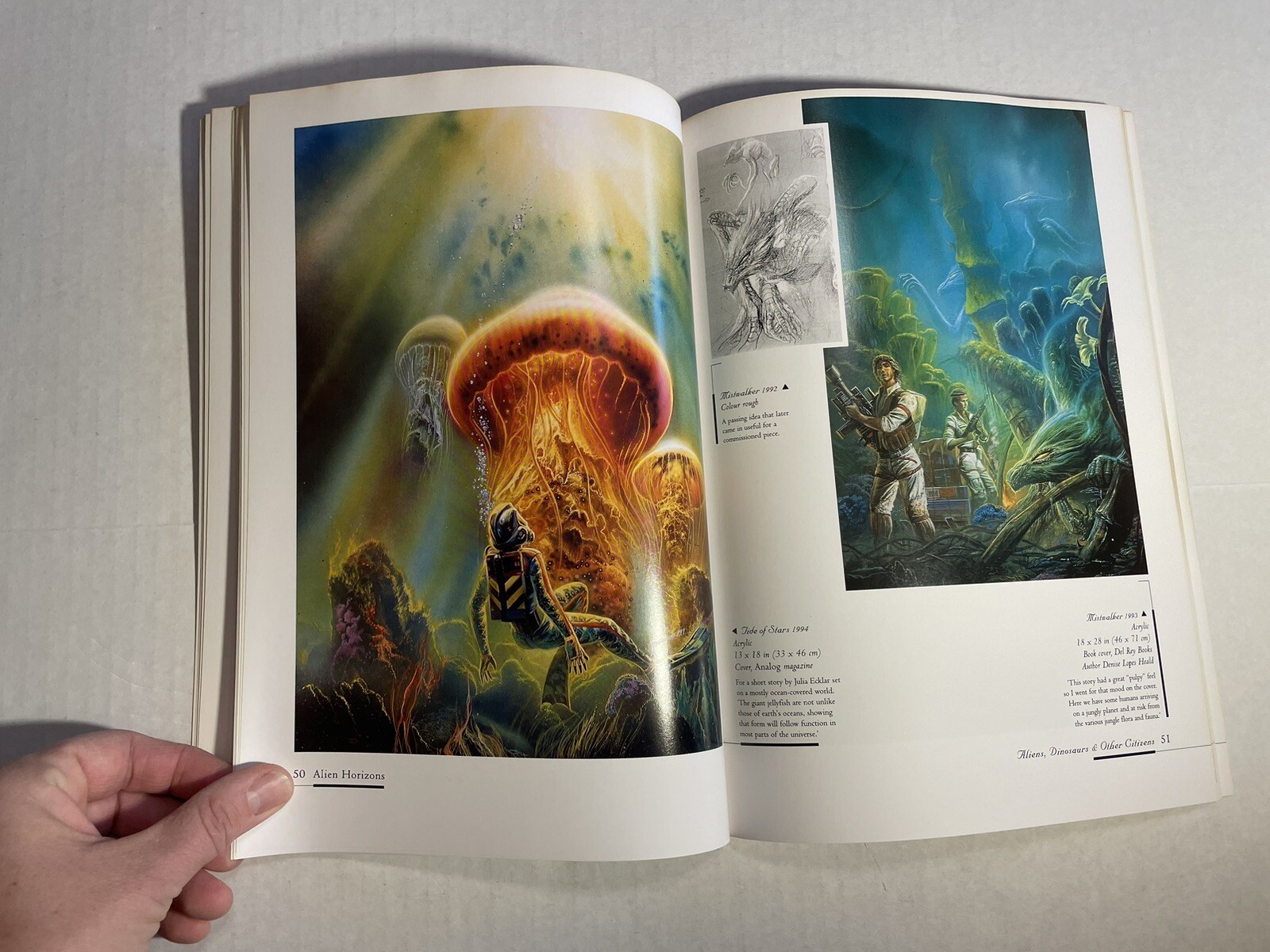 The Art Of Bob Eggleton Greetings From Earth And Alien Horizons SC