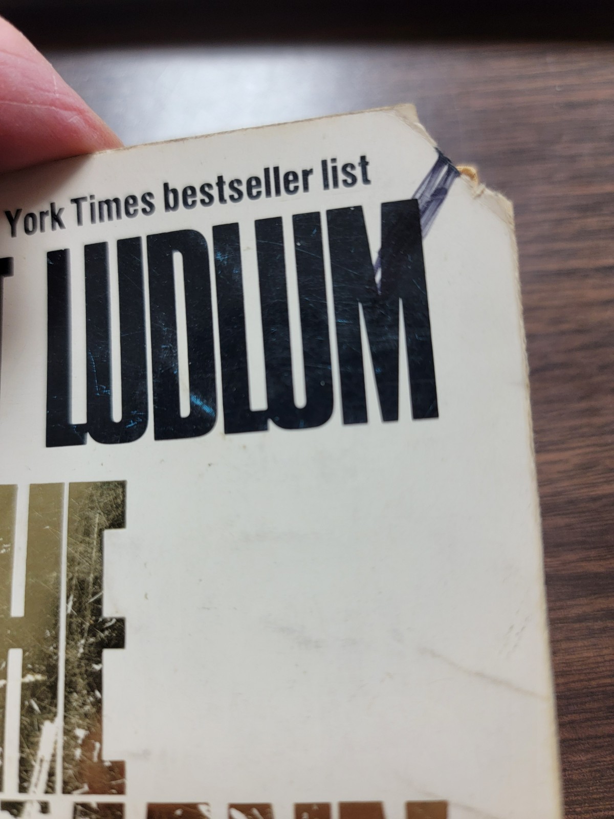 ROBERT LUDLUM~ Book Lot of 5 Paperbacks VINTAGE See Description For Titles